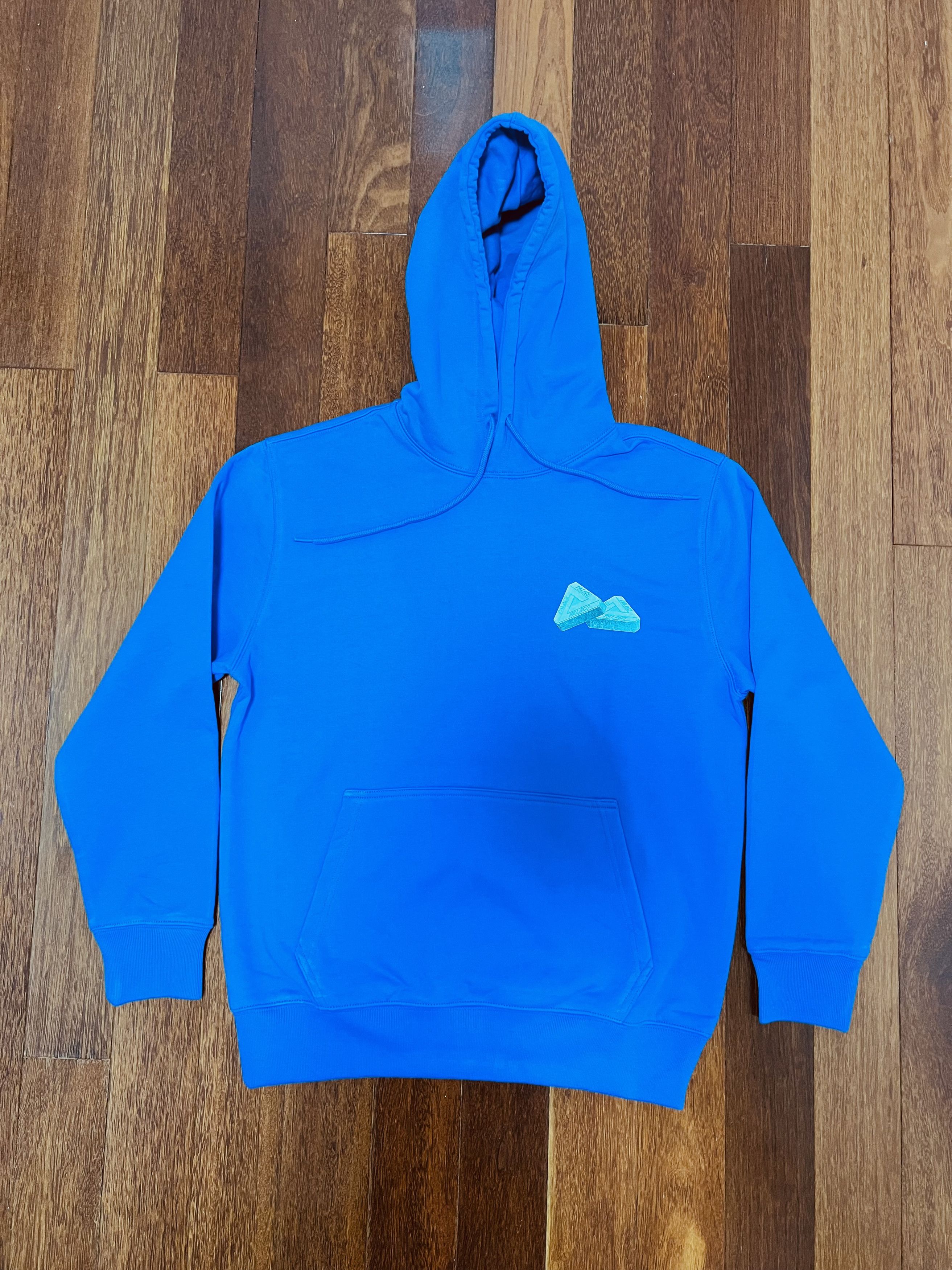 Palace 💚 2020 Palace Tri-Gaine Hoodie Blue Large NEW Size US L / EU 52-54 / 3 - 4 Thumbnail