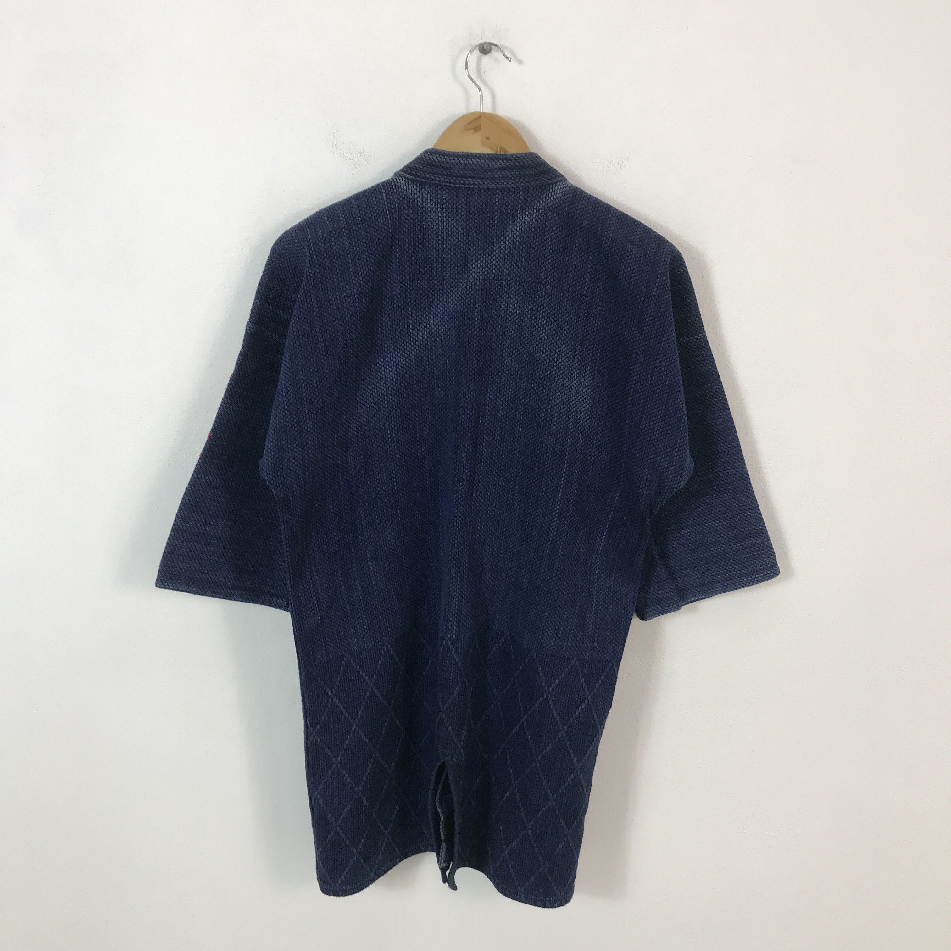 Japanese Brand Japan Kimono blue indigo jacket Size US L / EU 52-54 / 3 - 2 Thumbnail