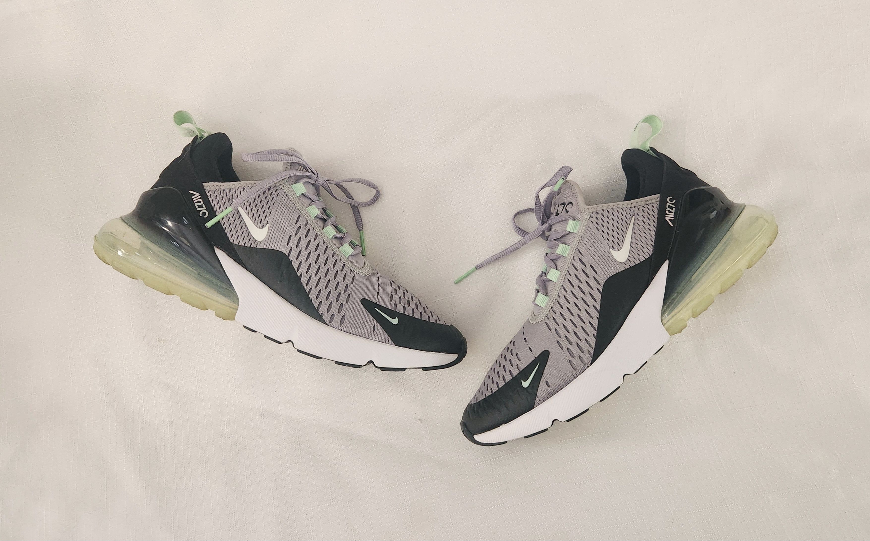Nike Nike Air Max 270 Men SZ 7 Women 8.5 Atmosphere Grey Fresh Size US 7 / EU 40 - 2 Thumbnail