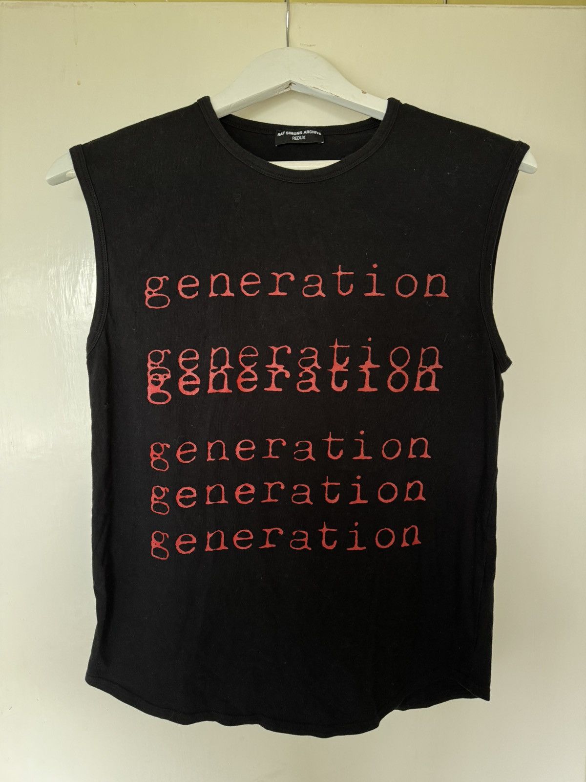 Raf Simons Raf Simons Archive Redux Generation T Shirt Size US L / EU 52-54 / 3 - 1 Thumbnail