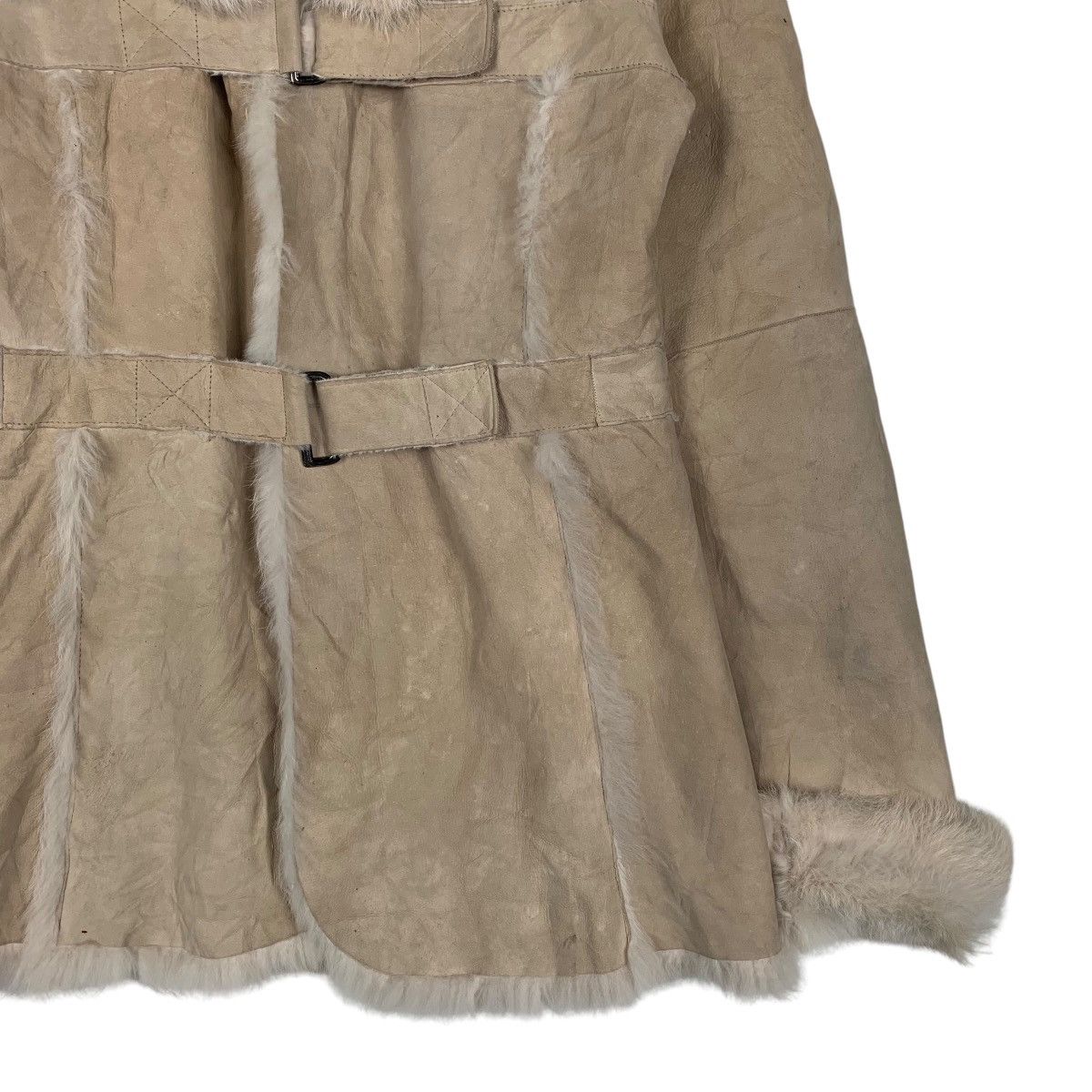 Other Koji Tachiyama Rabbit Fur Shearling Jacket Size M / US 6-8 / IT 42-44 - 4 Thumbnail