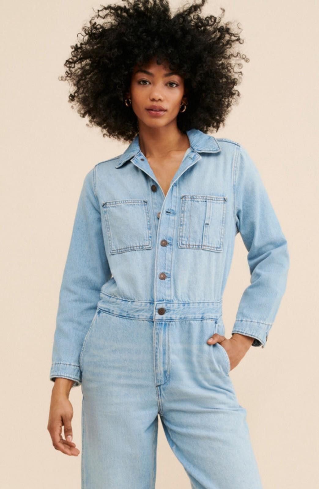 Levi's Levi's Iconic overall jumpsuit light blue denim Size S/8 New Size 27" / US 4 / IT 40 - 2 Thumbnail