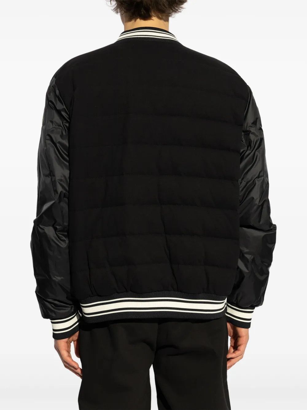 Balmain o1y0426 Bomber Jacket in Black/White Size US M / EU 48-50 / 2 - 7 Thumbnail