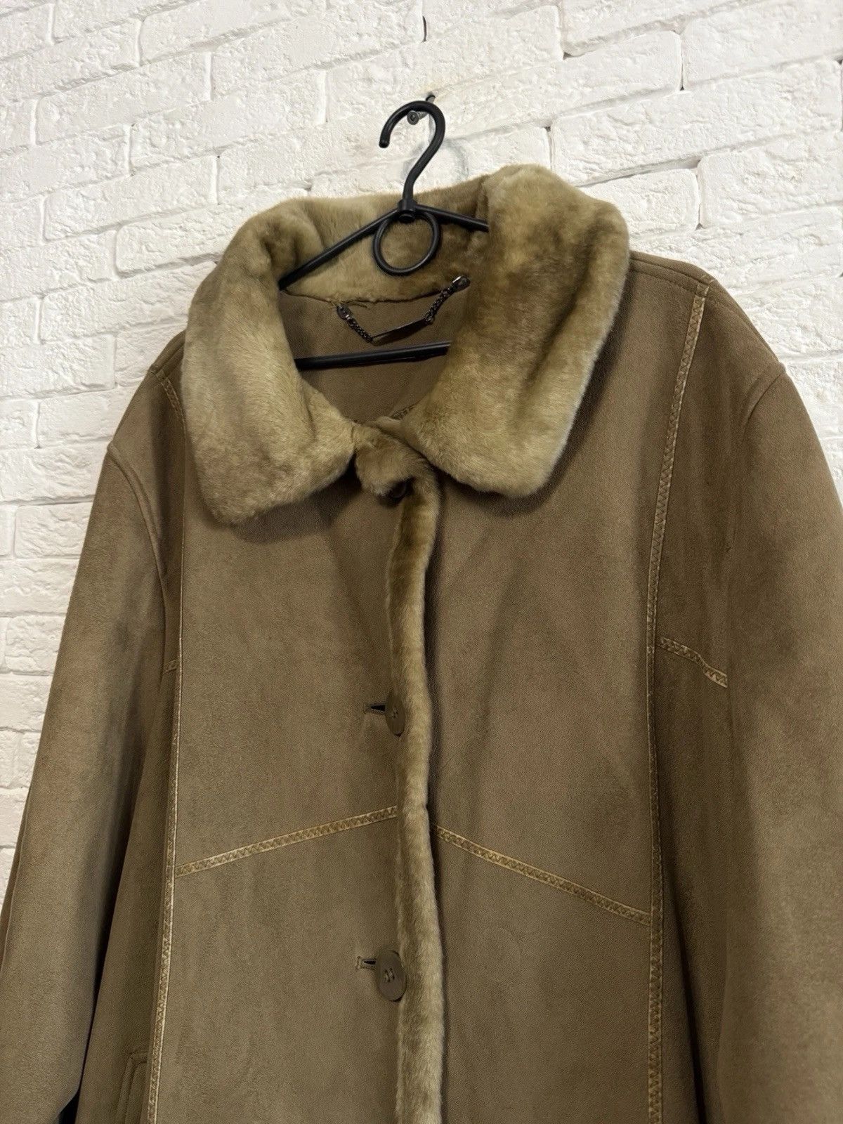 Other Your Sixth Sense Sheepskin Afgan Coat Sz L Size L / US 10 / IT 46 - 2 Thumbnail