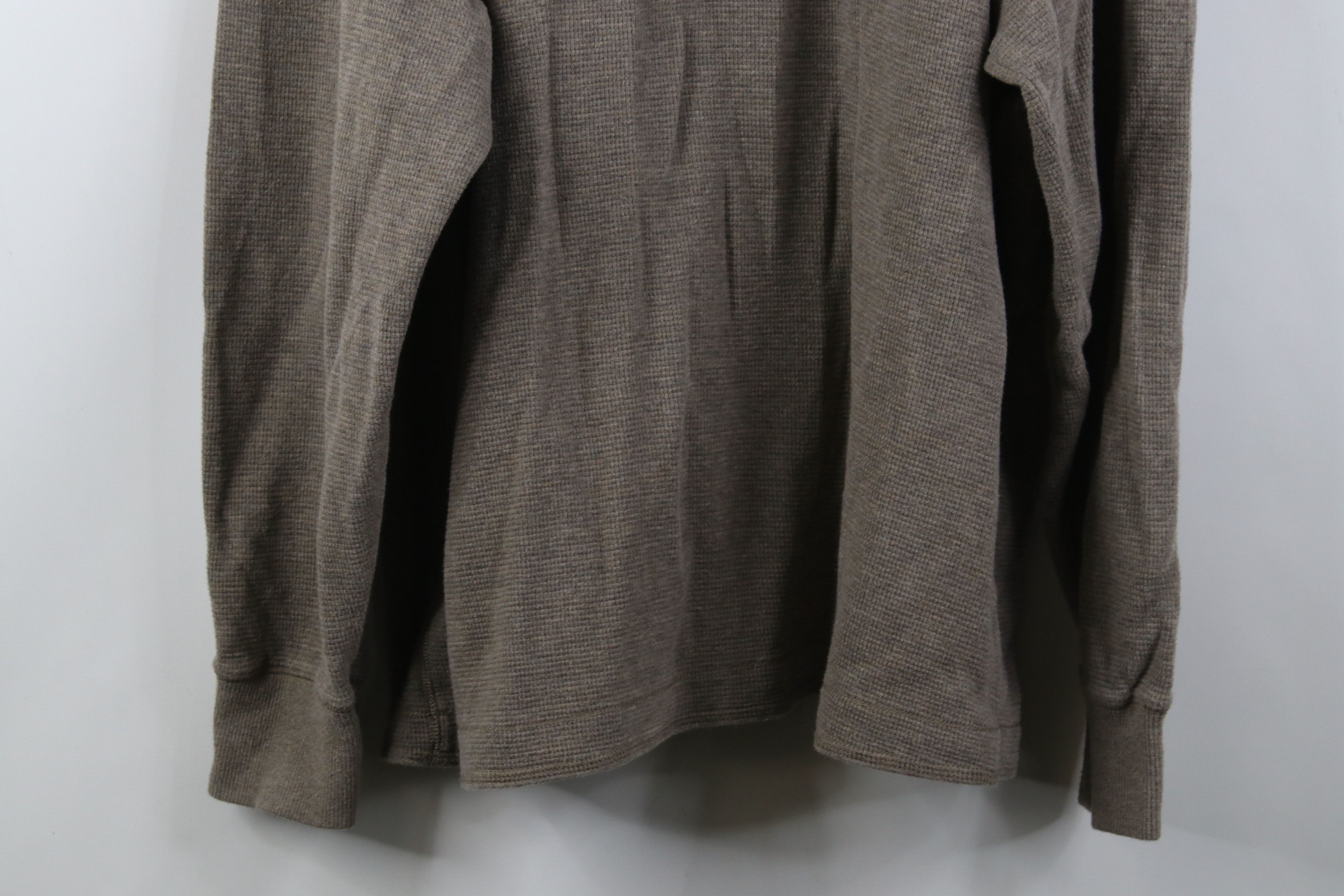 Eddie Bauer Vintage Y2K Eddie Bauer Knit Long Sleeve Henley T-Shirt Size US XXL / EU 58 / 5 - 9 Thumbnail
