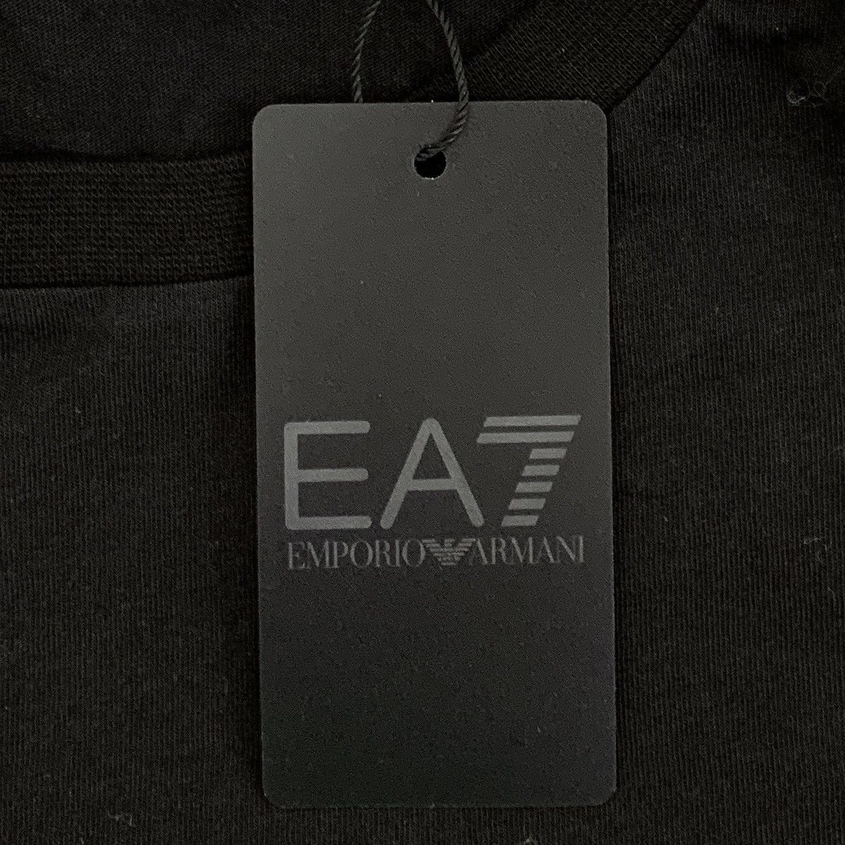 Armani Armani Black Logo Printed Long Sleeve Sweatshirt K26WX Size US XL / EU 56 / 4 - 6 Thumbnail