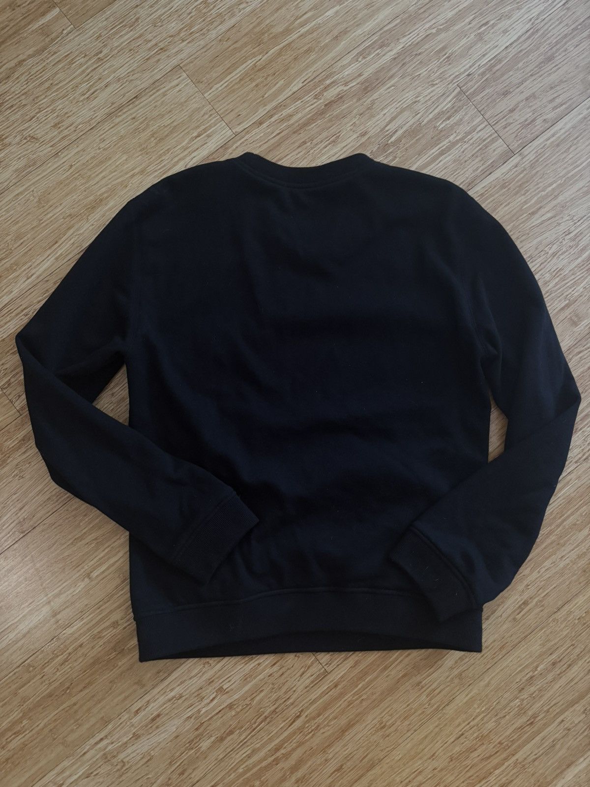 Blk Dnm Leather panel sweatshirt Size US M / EU 48-50 / 2 - 4 Thumbnail
