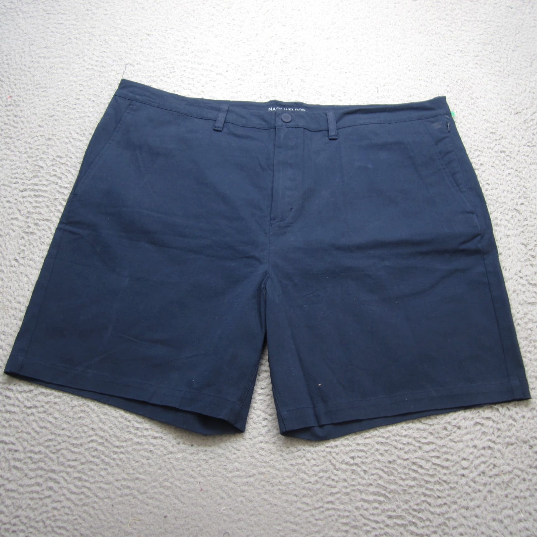 Vintage Mack Weldon Mavericks Tech Shorts Mens 42 Blue Chino Performance Stretch Golf Casual Size US 42 / EU 58 - 2 Thumbnail