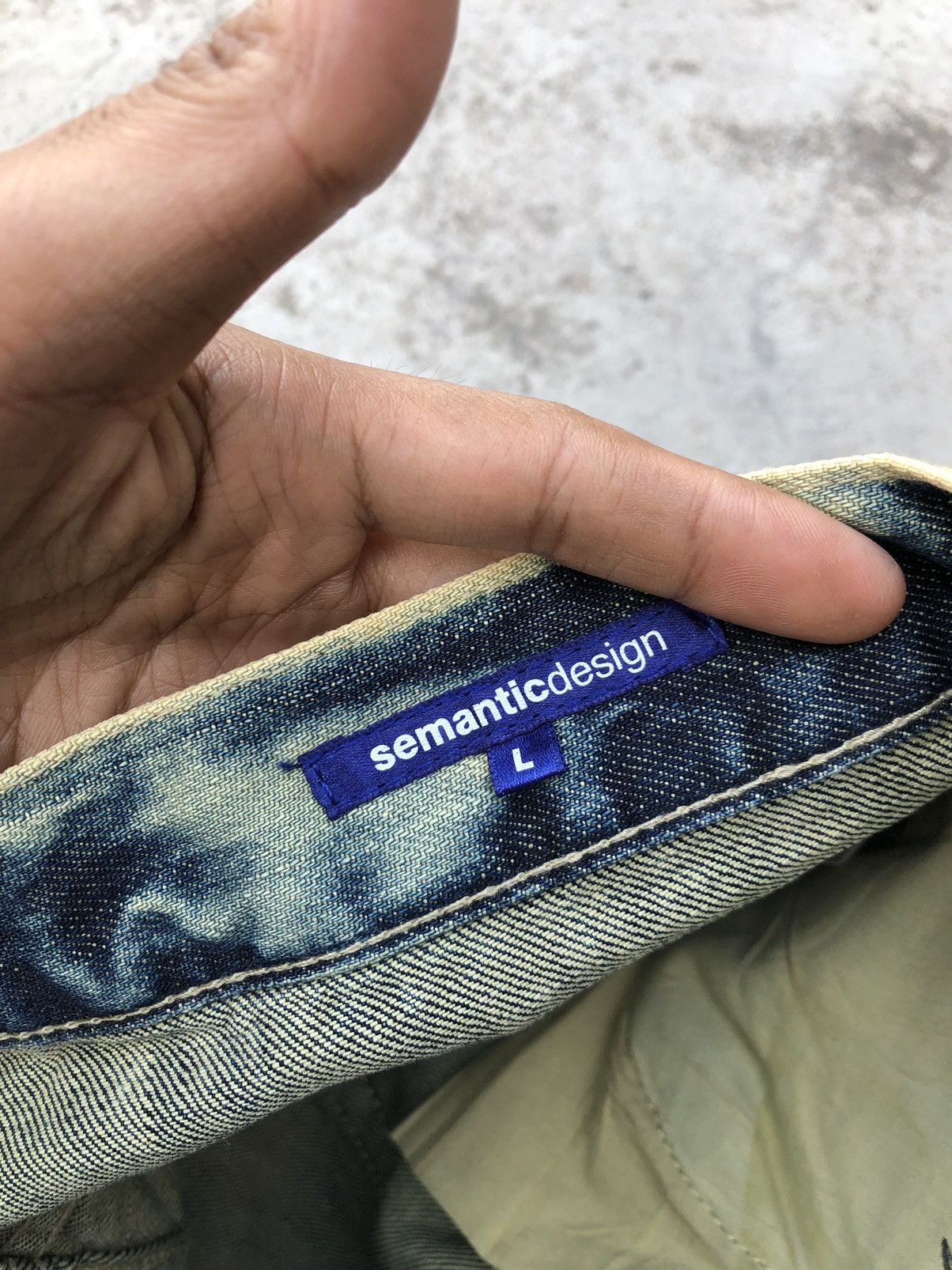 Bleach Goods BLEACH⚡️⚡️SEMANTIC DESIGN DENIM Size US 32 / EU 48 - 4 Thumbnail