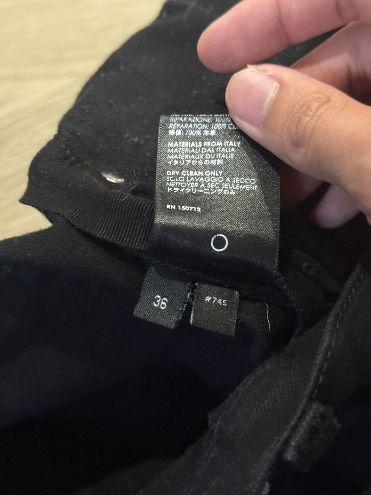 Amiri Amiri Mx1 Black Patch Size US 36 / EU 52 - 7 Thumbnail
