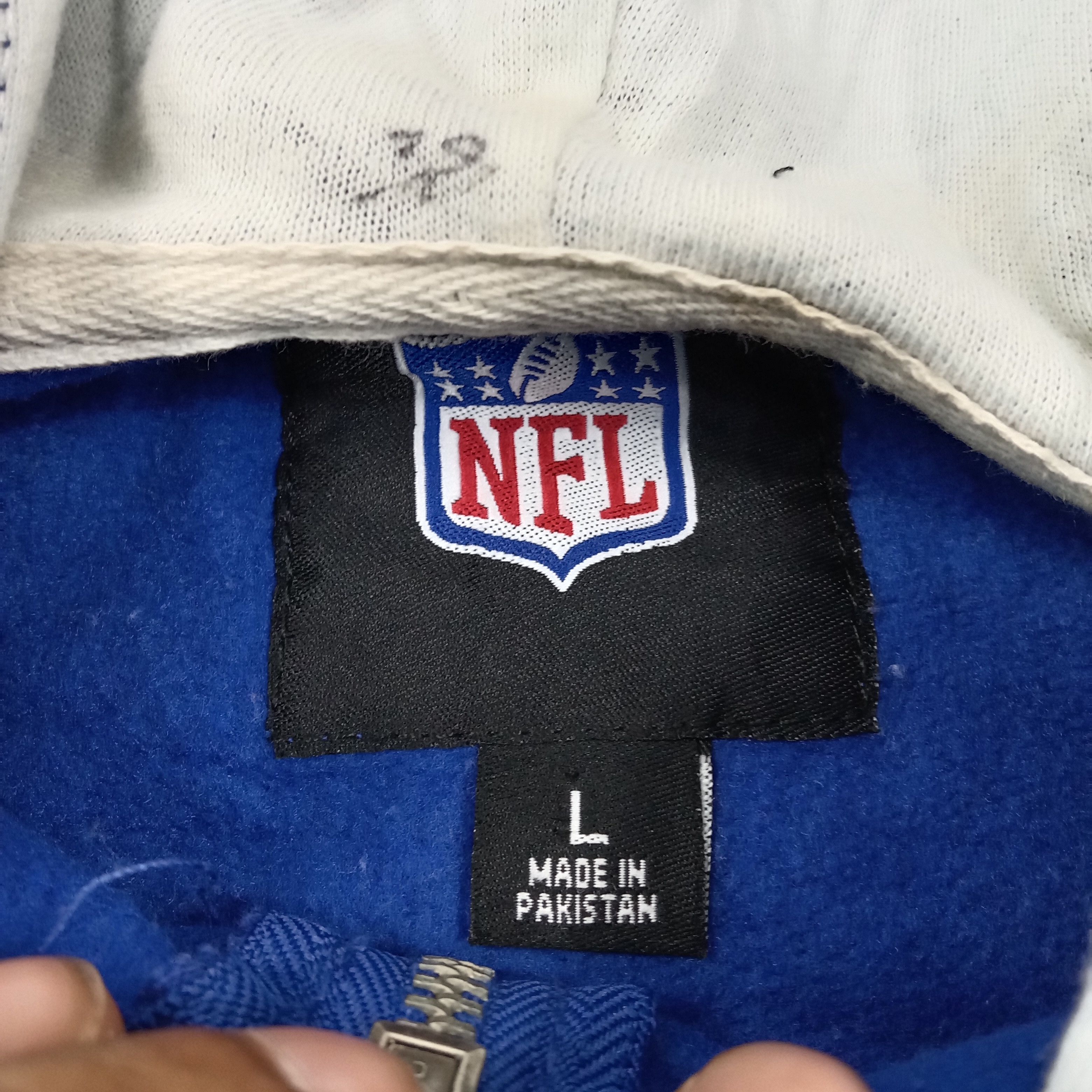 NFL Indianapolis Colts American Football Hoodies Jacket C261N8 Size US L / EU 52-54 / 3 - 3 Thumbnail