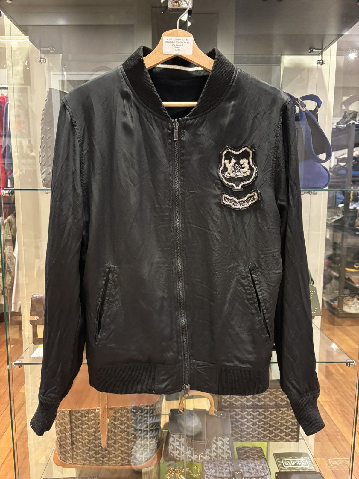 Y-3 Y-3 SS14 ‘Shake Hands’ Reversible Bomber Size US S / EU 44-46 / 1 - 3 Thumbnail