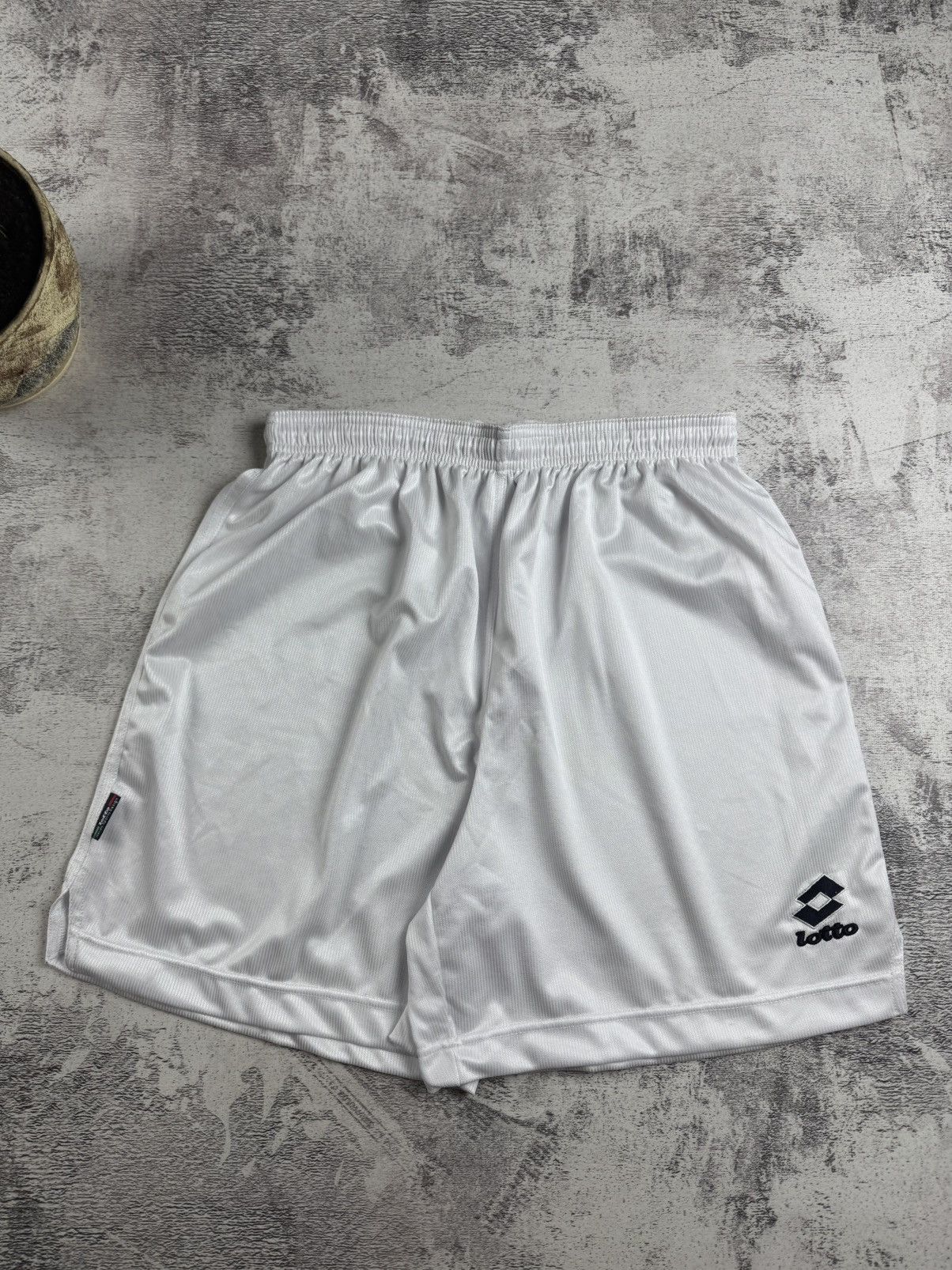 Lotto Sport Vintage LOTTO Sportswear Shorts Men's XL Tan White Tempo Relaxed Fit Basic Size US 36 / EU 52 - 4 Thumbnail