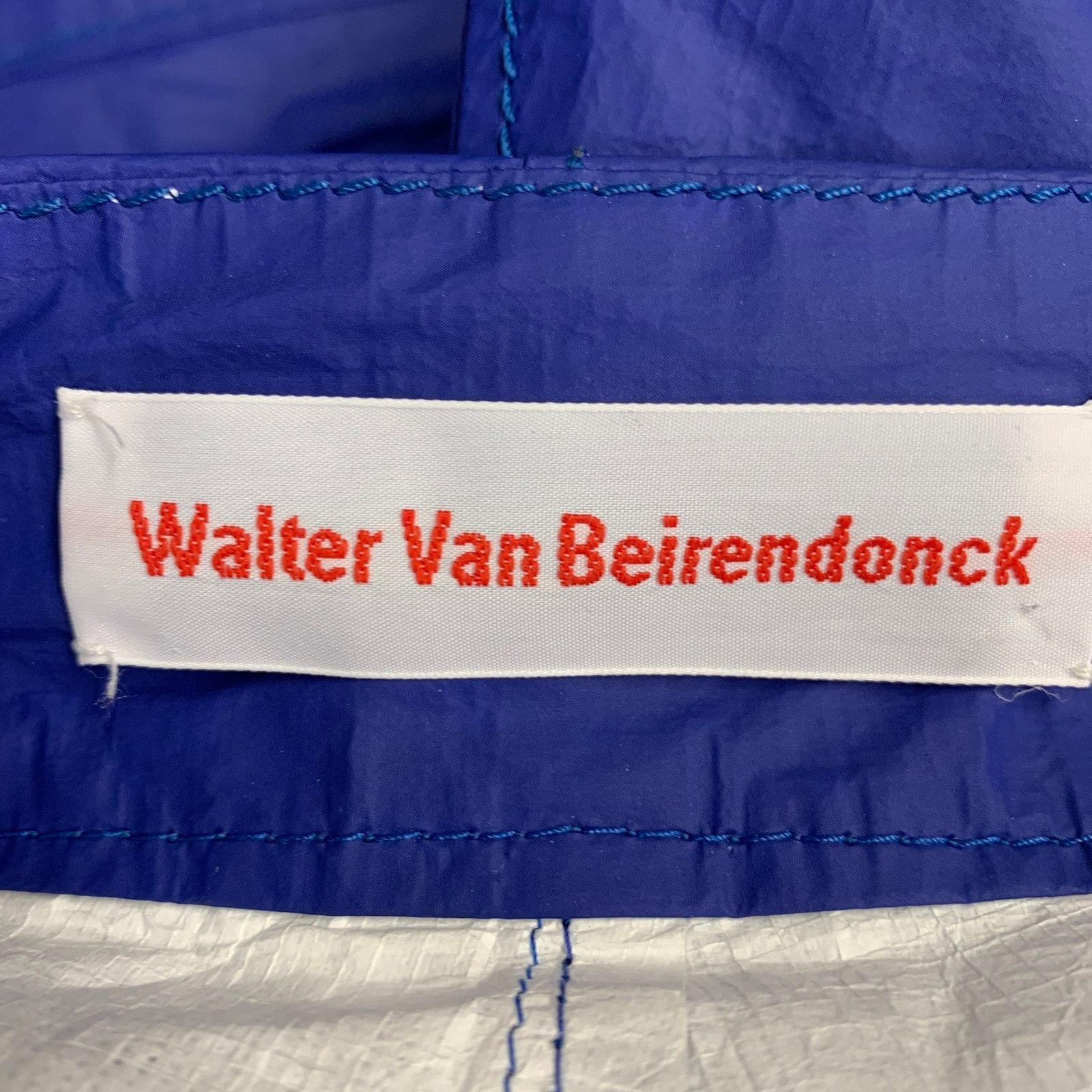 Walter Van Beirendonck Size 32 Blue Polyurethane Blend Oversized Cargo Casual Pants Size US 32 / EU 48 - 5 Thumbnail