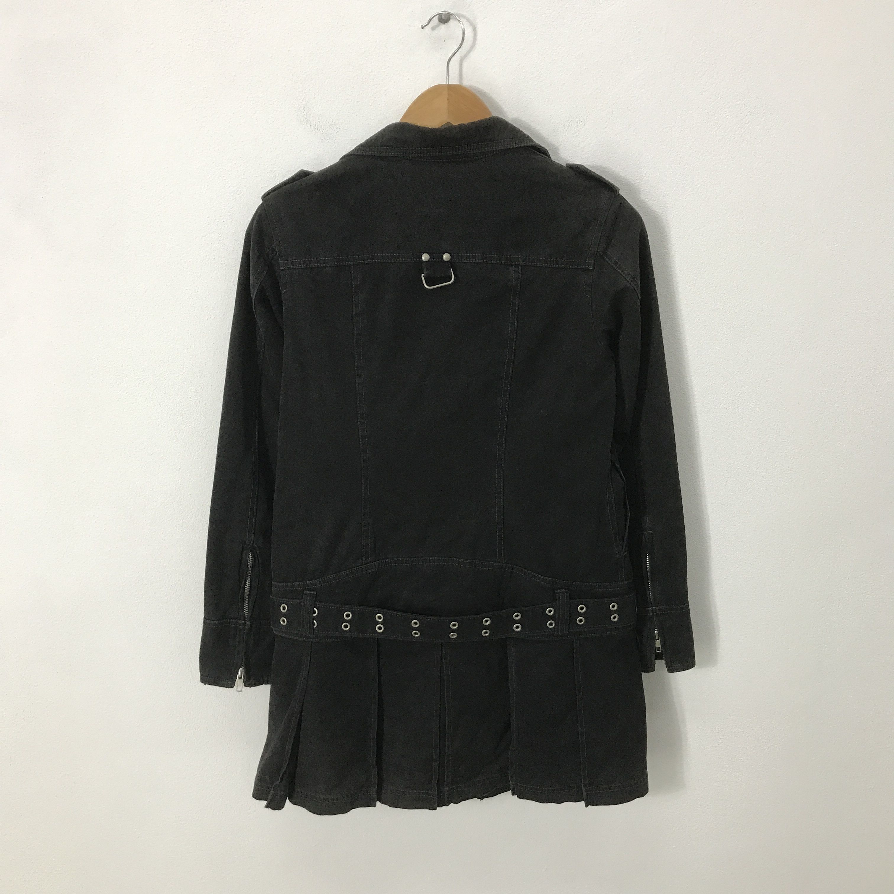 Designer × Japanese Brand Black punk Jacket algon quins Design jacket Size US S / EU 44-46 / 1 - 3 Thumbnail