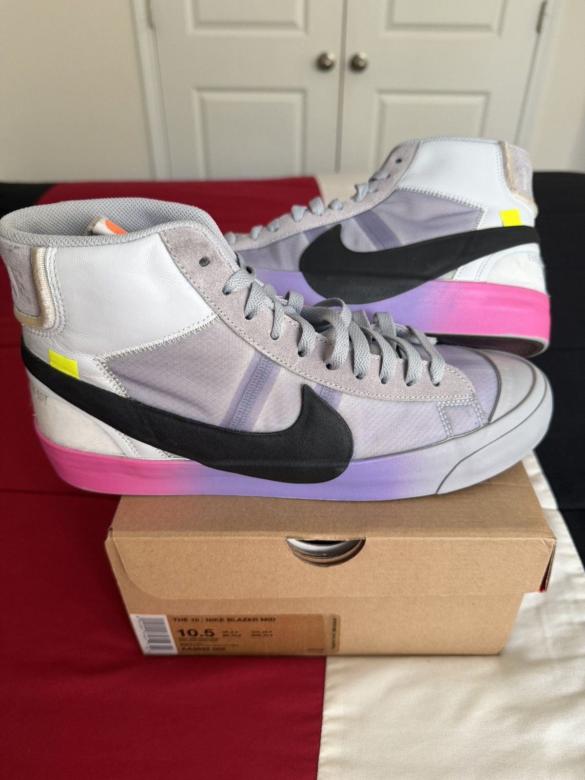 Nike × Off-White Nike Off White Blazer Mid Serena Williams Size US 10.5 / EU 43-44 - 5 Thumbnail
