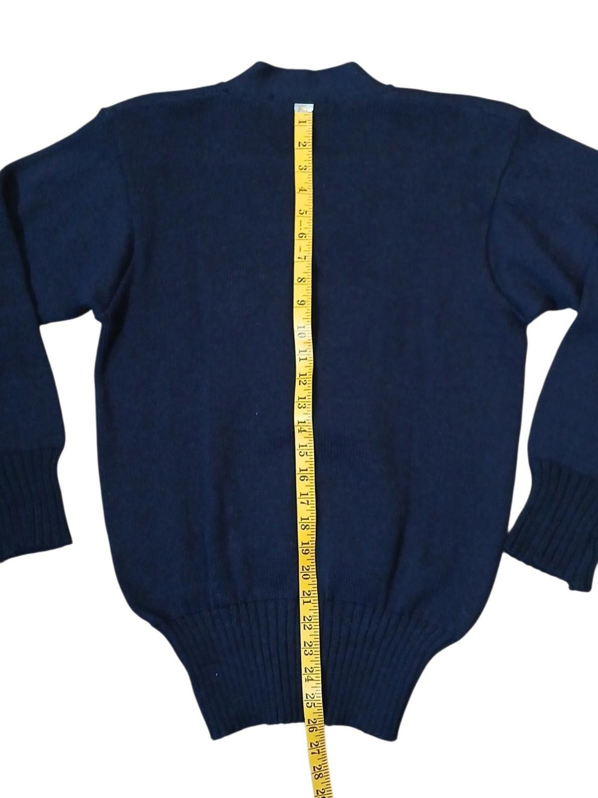 Other 60s Burean Medium Varsity V-Neck Letterman Football Sweater Size US M / EU 48-50 / 2 - 5 Thumbnail