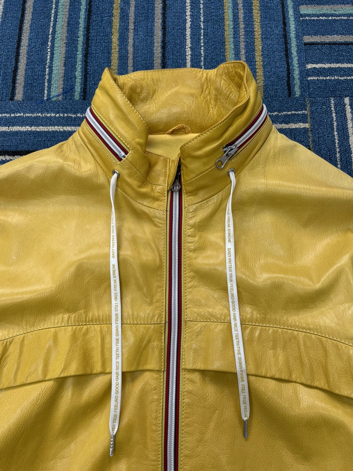Other Gold Bunny Calf Leather Jacket Size US M / EU 48-50 / 2 - 5 Thumbnail