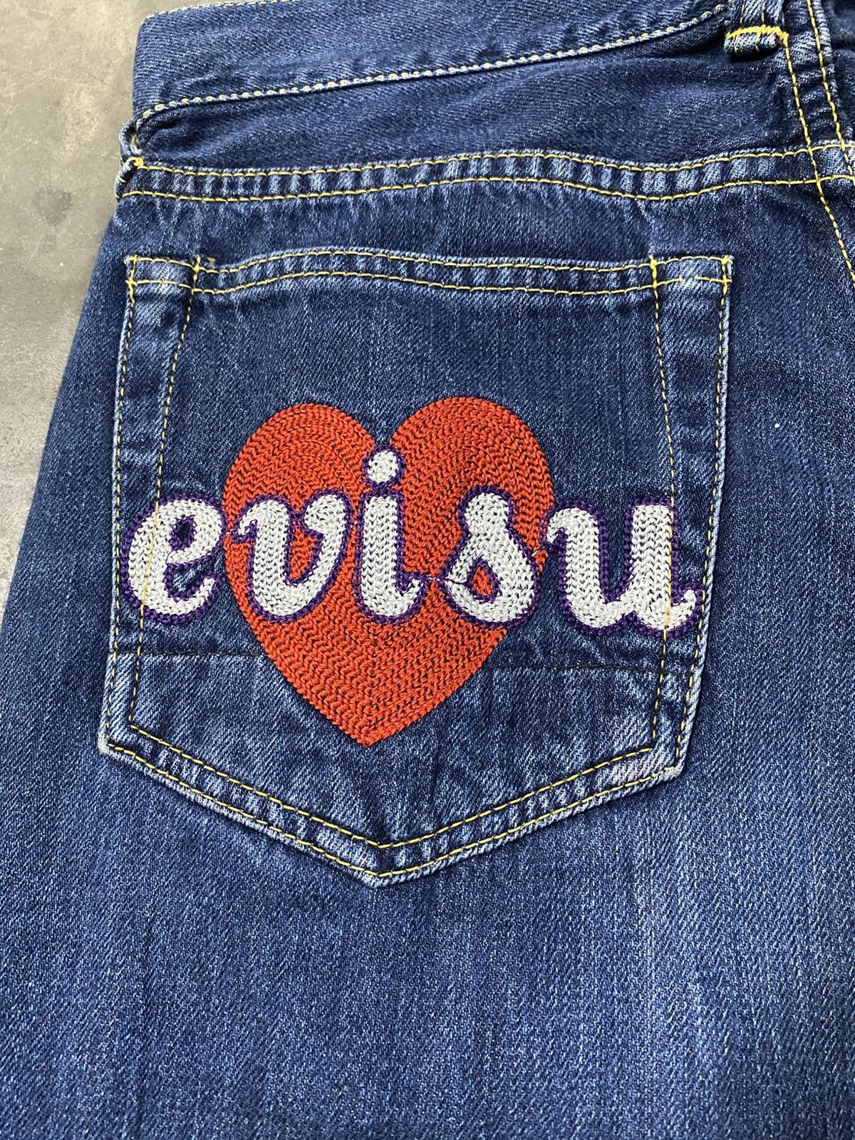 Designer × Evisu × Japanese Brand Japan Evisu Donna Selvedge imn195 Size 28" / US 6 / IT 42 - 5 Thumbnail