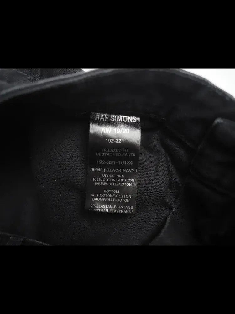 Raf Simons Raf Simons FW19 Distressed Double layer denim Size US 29 - 7 Thumbnail