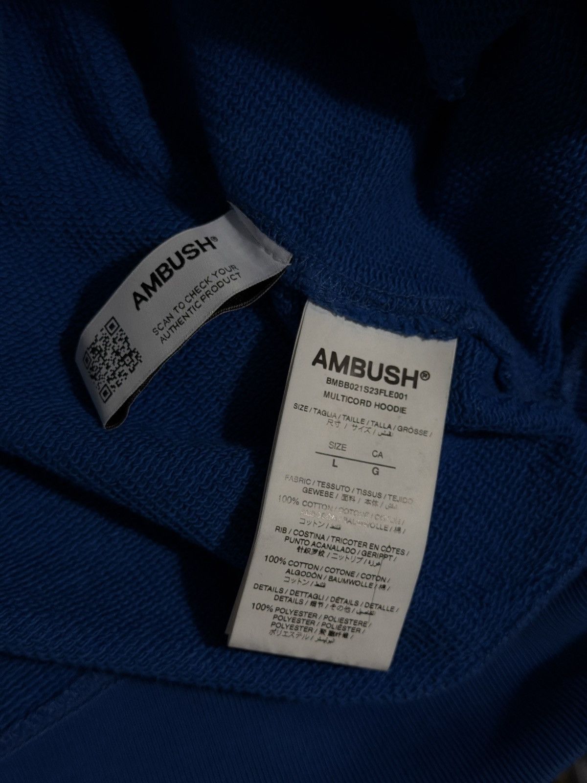Ambush Design Ambush multicord hoodie Size US L / EU 52-54 / 3 - 3 Thumbnail