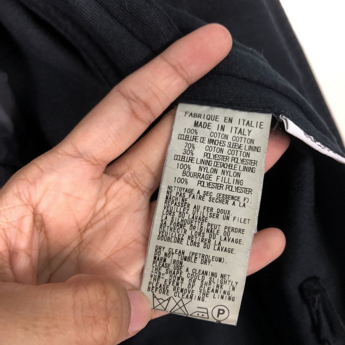 Yohji Yamamoto 🔥VINTAGE Y’S ASPESI YOHJI YAMAMOTO DOUBLE LAYER BIKER JACKET Size US M / EU 48-50 / 2 - 23 Thumbnail