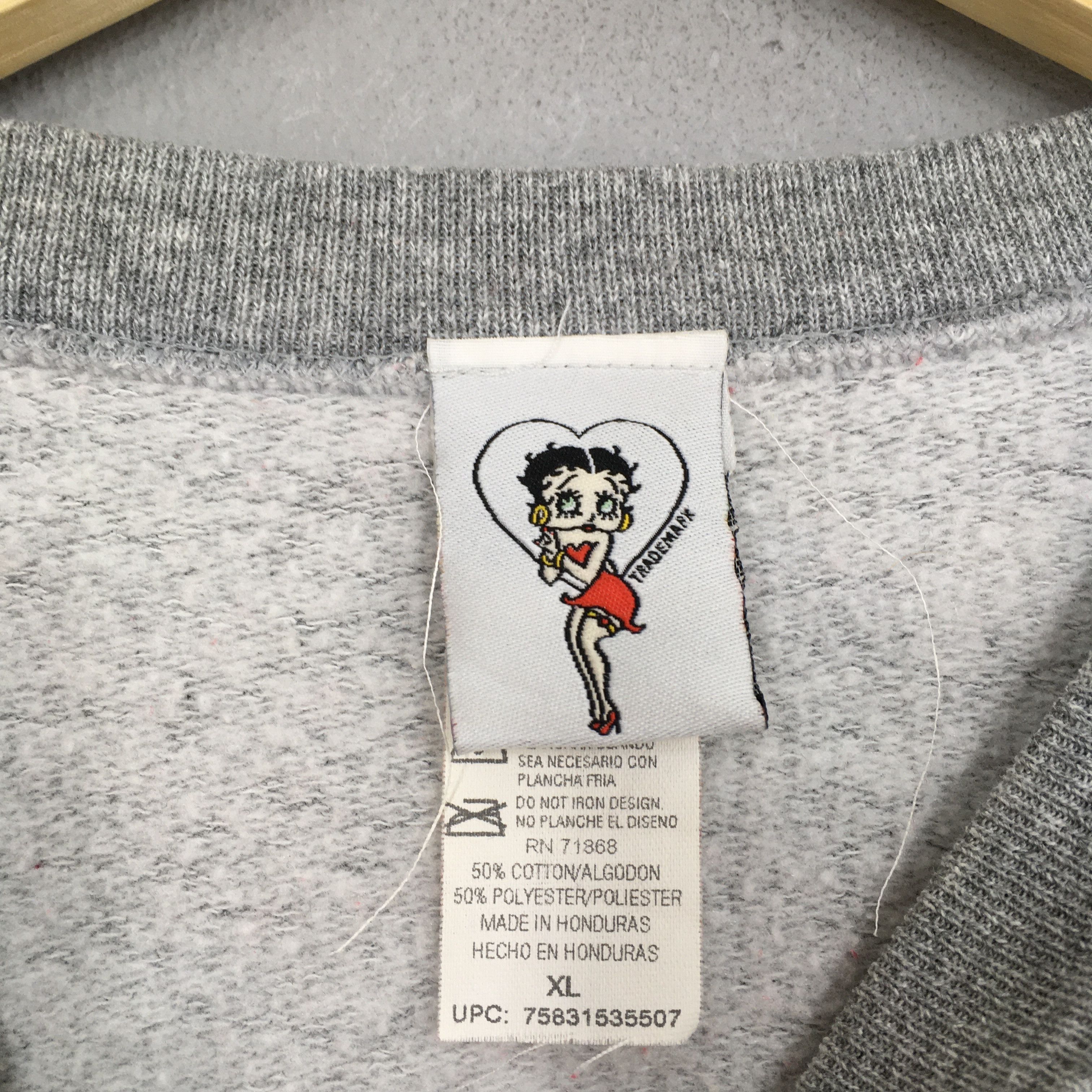 Cartoon Network × Disney × Vintage intage Betty Boop Christmas Cartoon Sweatshirt XLarge Size US XL / EU 56 / 4 - 5 Thumbnail