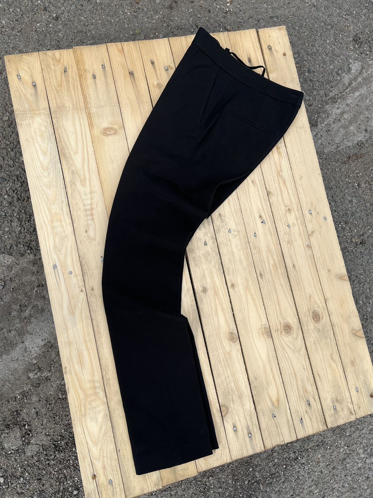 Helmut Lang HELMUT LANG SKINNY TUXEDO PANTS Size US 29 - 1 Thumbnail