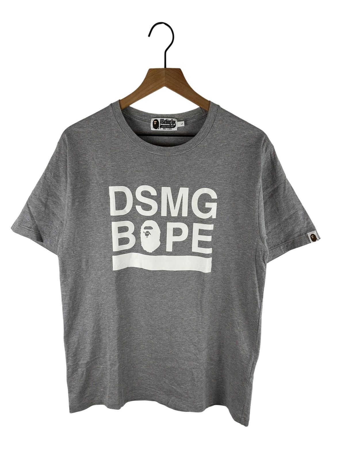 Bape x Dover Street Market Ginza Logo Print T-Shirt