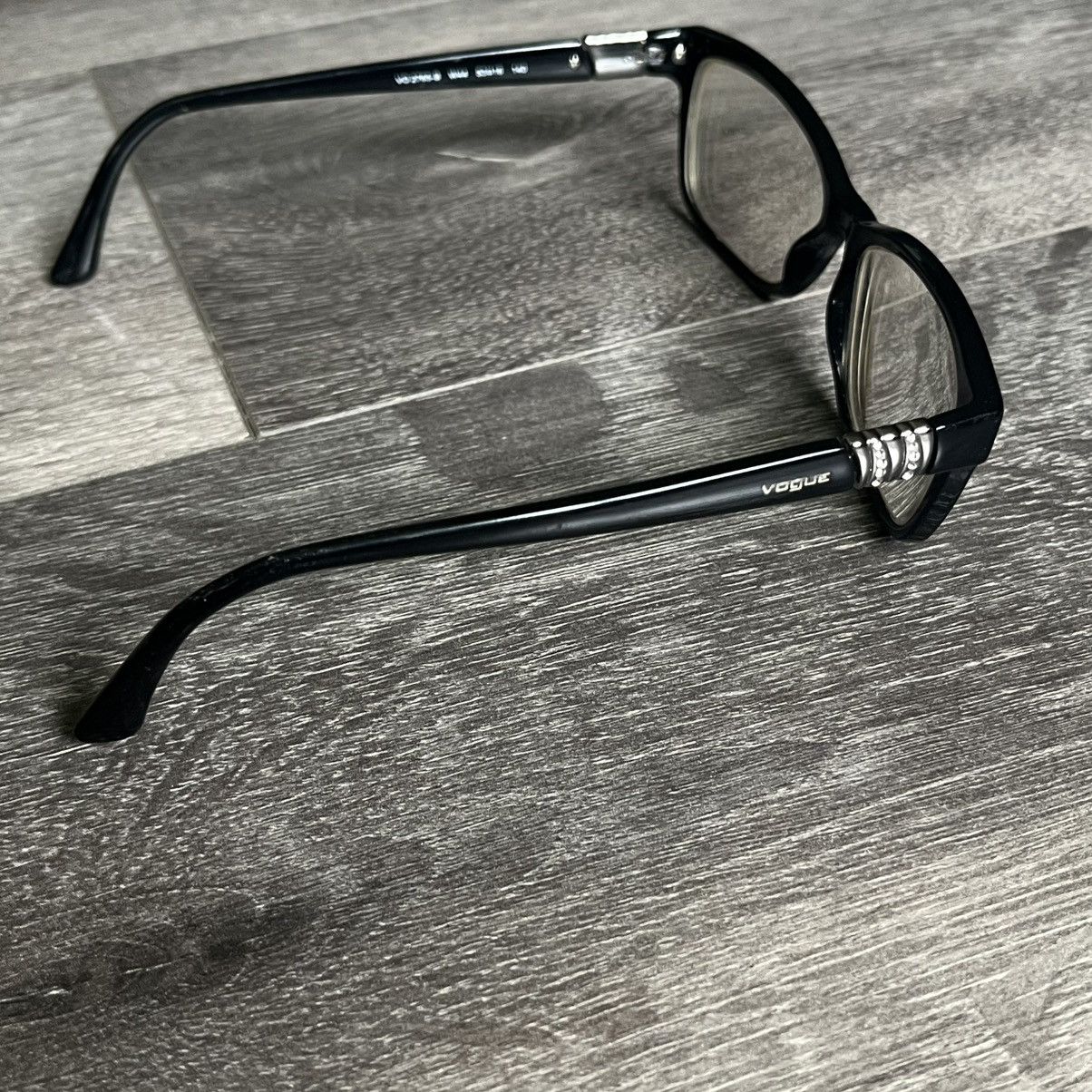 Vogue Vintage Vogue VO 2765-B W44 53□16 Black Square Eyeglasses Size ONE SIZE - 3 Thumbnail