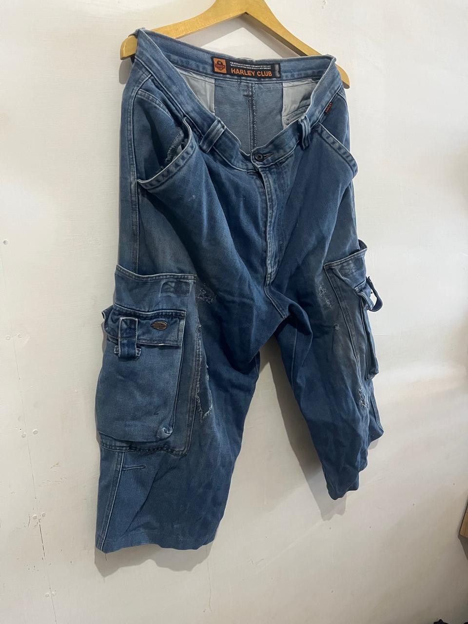 Japanese Brand Japanese Harley Club Short Vintage Size US 33 - 6 Thumbnail