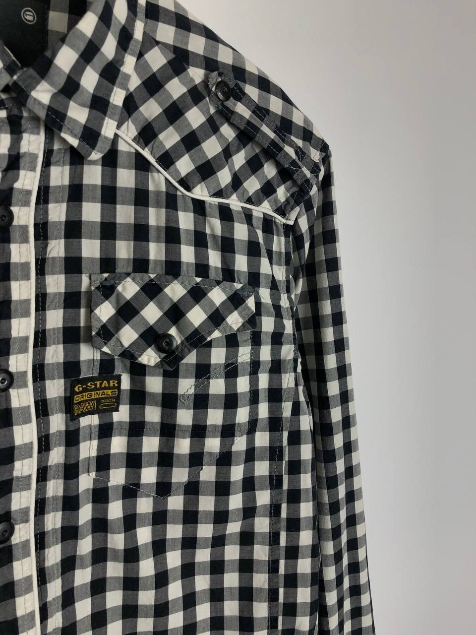 G-Star G-Star Raw Zip Shirt Midnight Piping Kansas size L Size US L / EU 52-54 / 3 - 3 Thumbnail