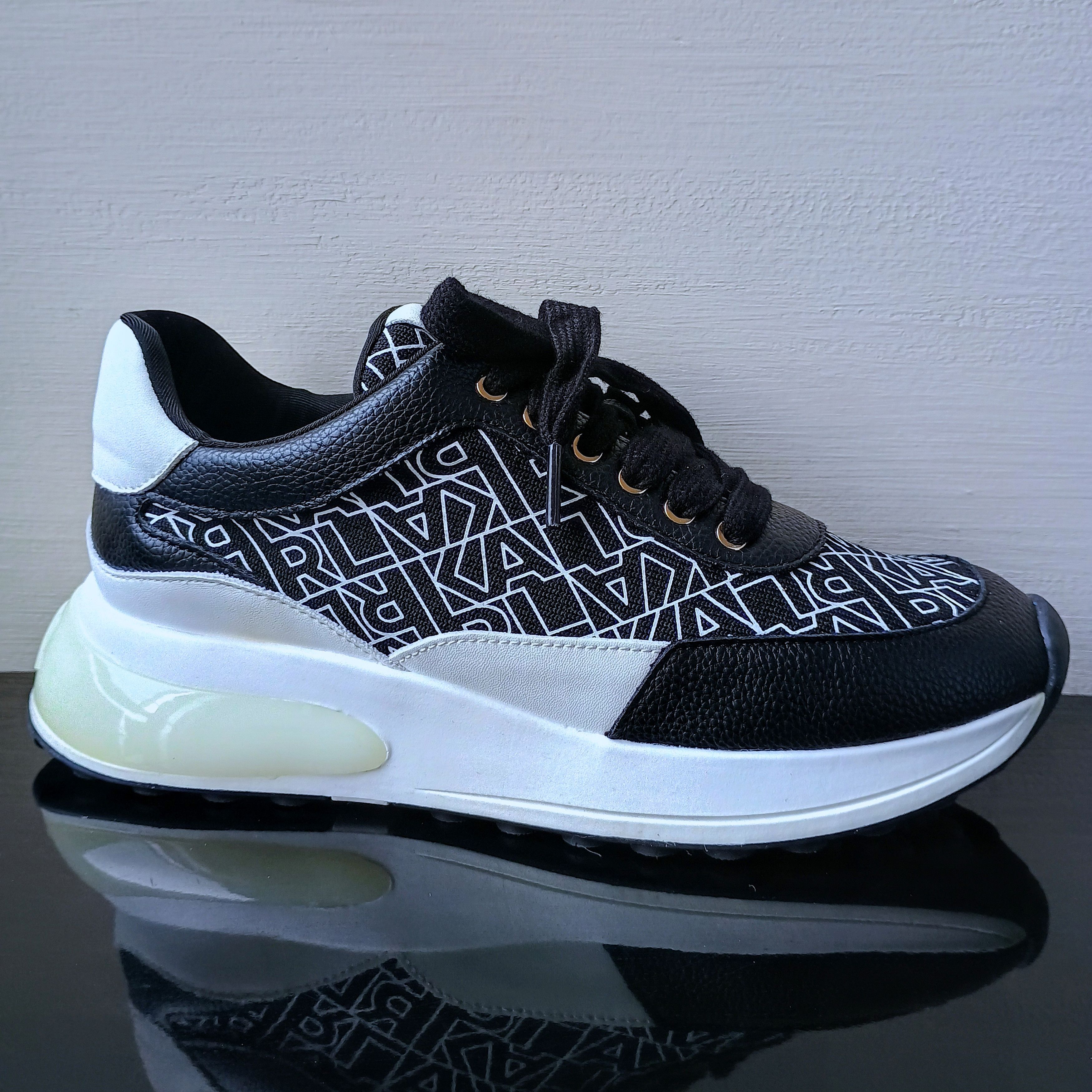 Karl Lagerfeld Karl Lagerfeld Paris Women's Dallas Logo Chunky Sneaker Size US 8.5 / IT 38.5 - 1 Thumbnail