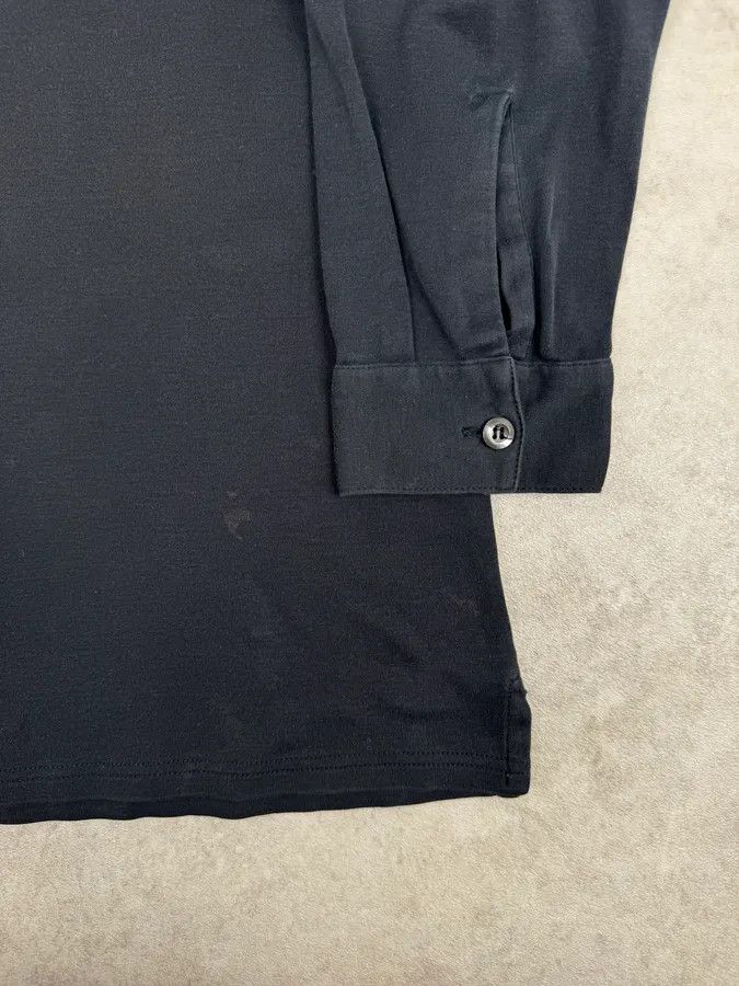 Prada 2000s Prada Navy Classic Longsleeve Polo Size US S / EU 44-46 / 1 - 7 Thumbnail