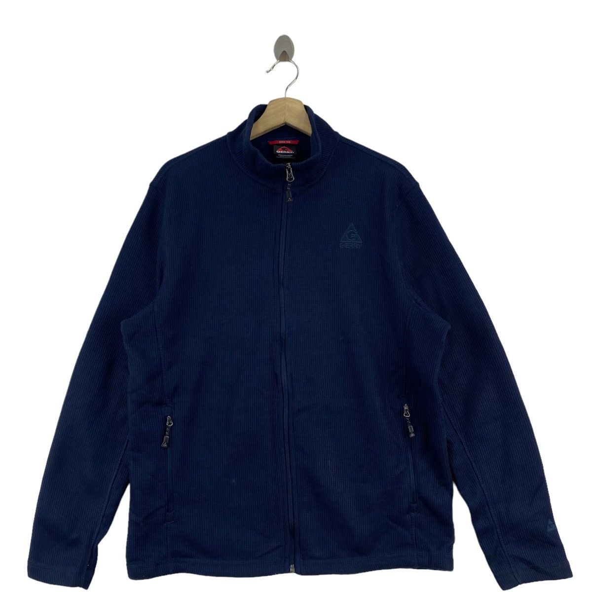 Other GERRY Outdoors Embroidered Logo Full Zipper Blue Fleece Size US L / EU 52-54 / 3 - 1 Thumbnail