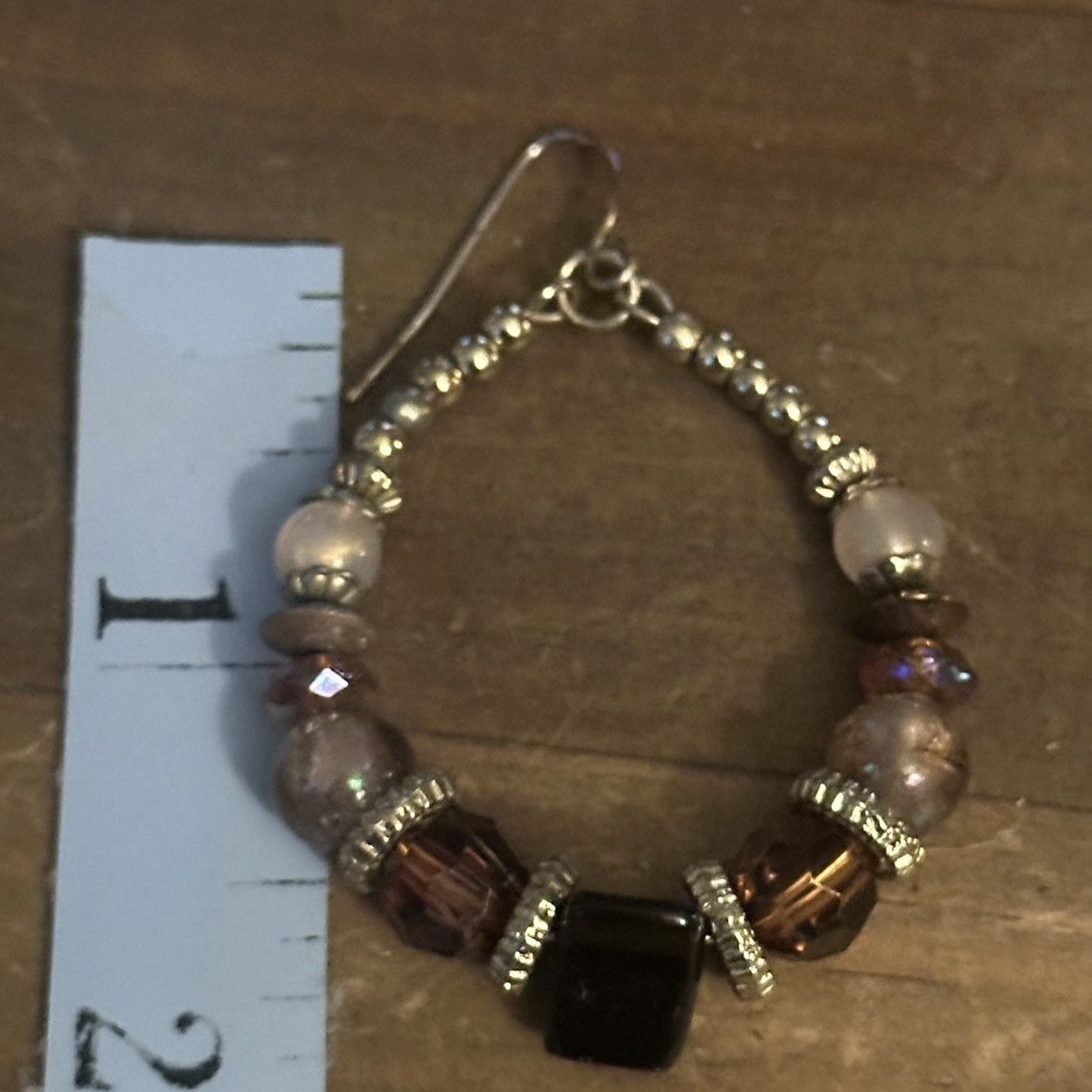 Other Beaded hoop earrings Size ONE SIZE - 4 Thumbnail