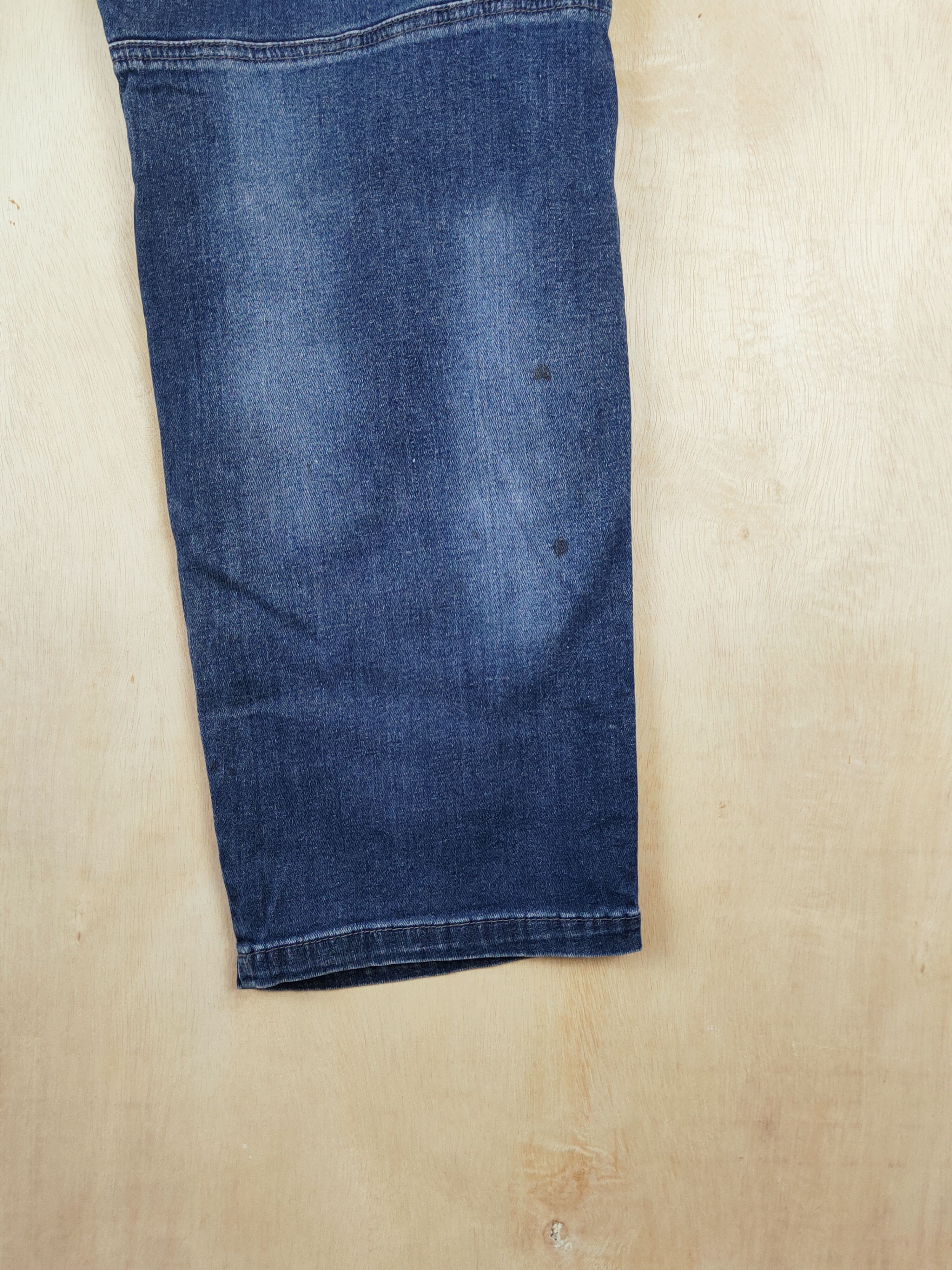 Japanese Brand BlueB Blue Distressed vintage Ripped Jeans #S2527 Size US 38 / EU 54 - 15 Thumbnail