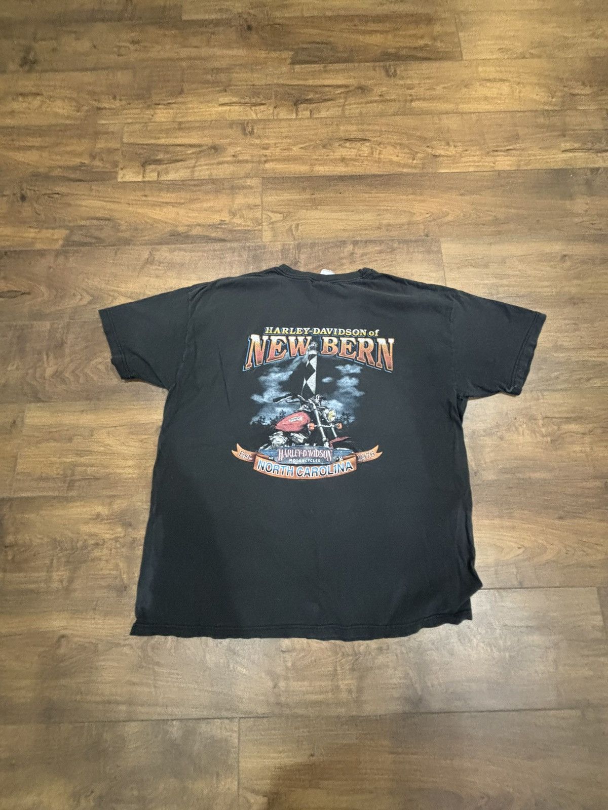 Harley Davidson 90s Harley Davidson Tee Size US XL / EU 56 / 4 - 3 Thumbnail