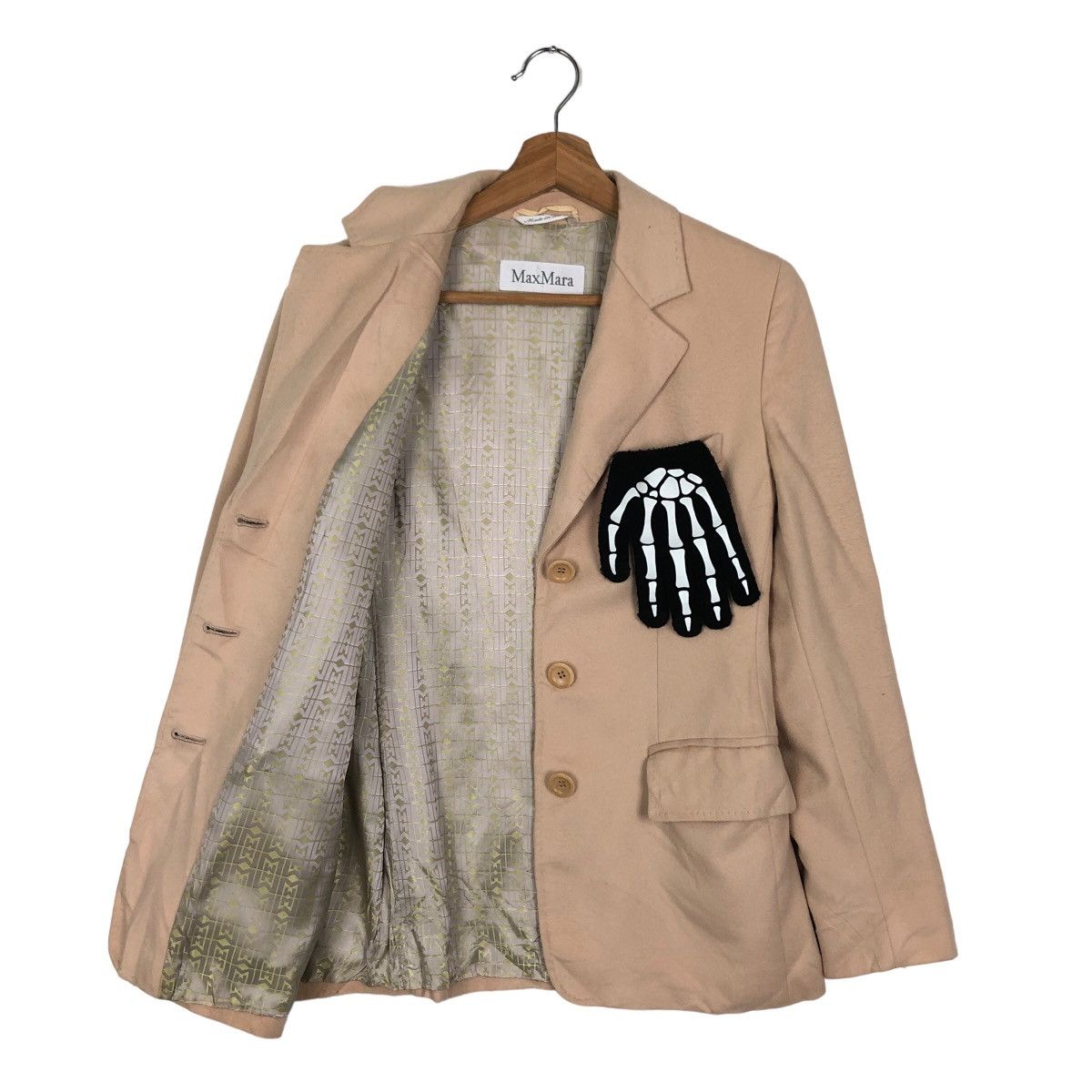 Vintage VINTAGE MAX MARA DOUBLE BREAST COATS JACKET MADE IN ITALY Size M / US 6-8 / IT 42-44 - 8 Thumbnail