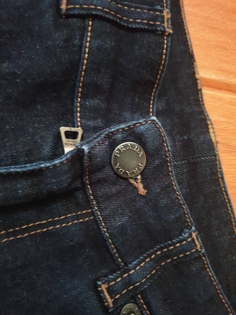 Prada Prada Made in ITALY blue colour jeans Size 27" / US 4 / IT 40 - 20 Thumbnail