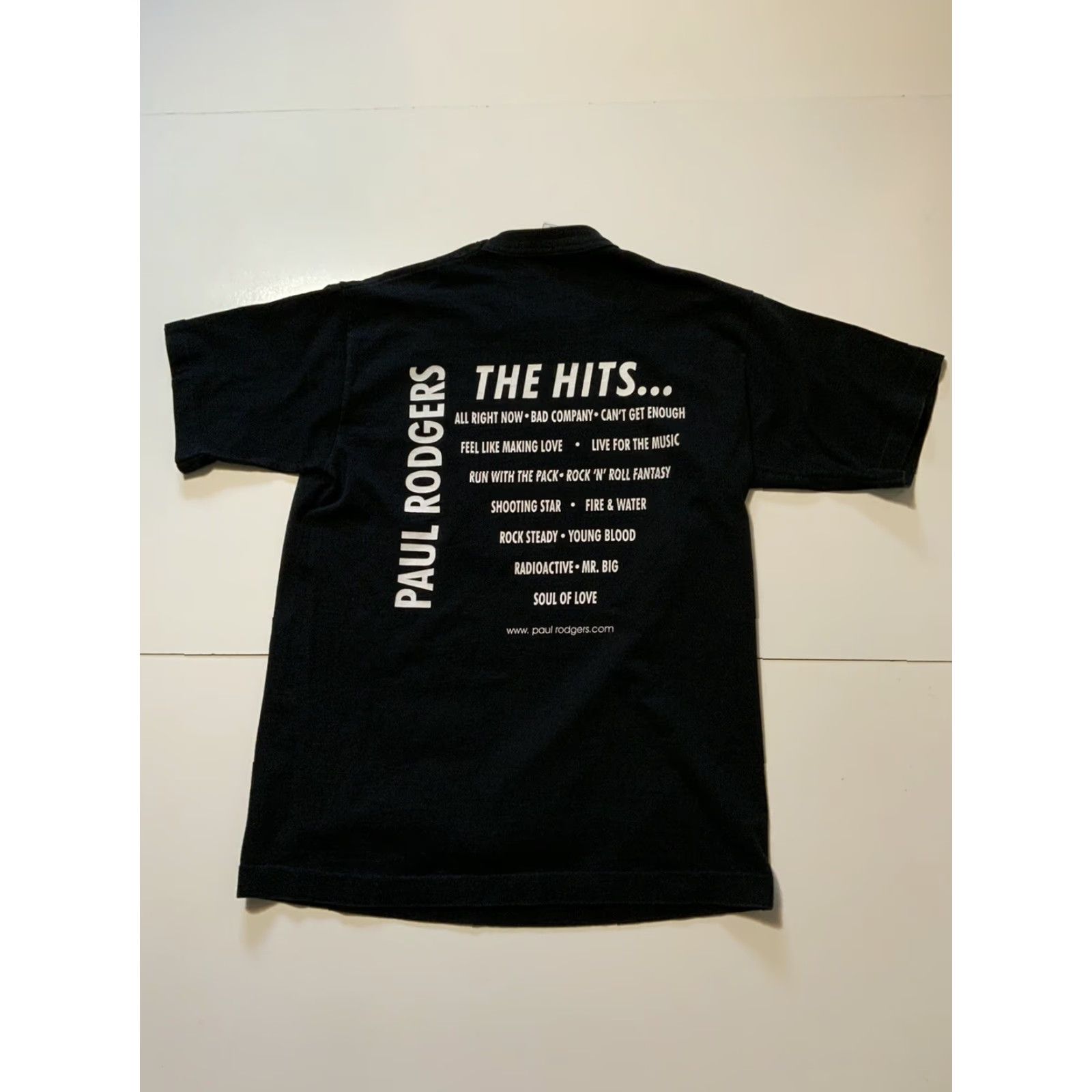 Fruit Of The Loom VINTAGE Paul Rodgers The Voice Free Bad Company The Firm Single Stitch T-Shirt M Size US M / EU 48-50 / 2 - 2 Thumbnail
