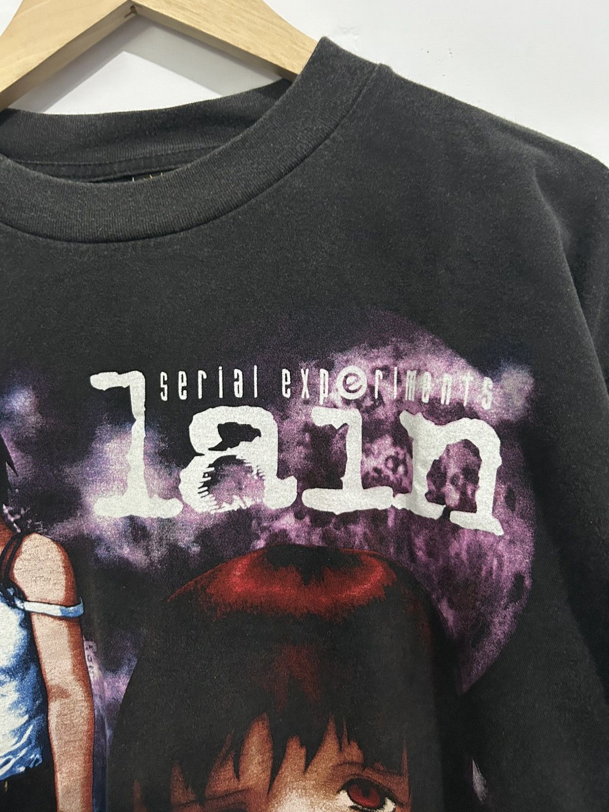 Japanese Brand Serial Experiments Lain Graphic Tee Size US XL / EU 56 / 4 - 5 Thumbnail