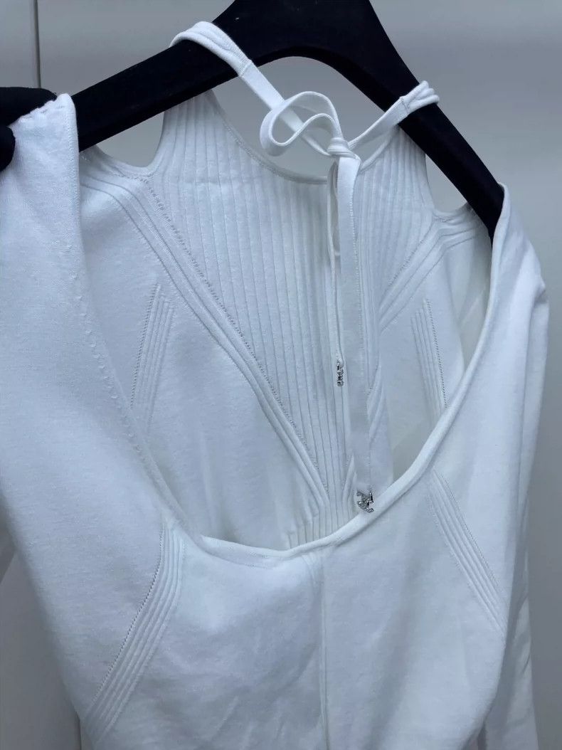 Chanel Chanel 24Bb backless neck knitted long sleeves 2504-Nextar Size XXS / US 00 / IT 34 - 5 Thumbnail