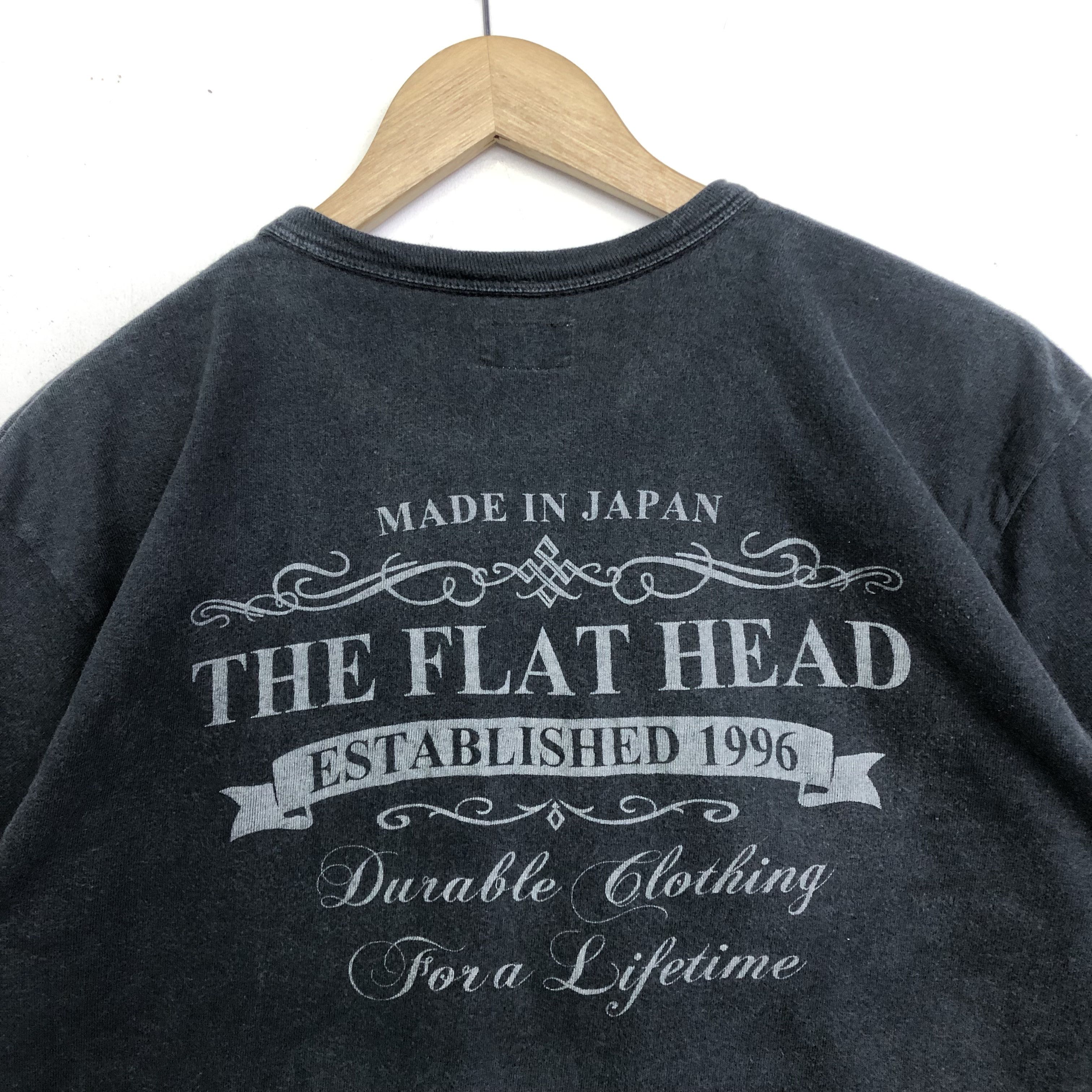 The Flat Head THE FLAT HEAD GENUINE GARMENT MADE IN JAPAN TSHIRT Size US S / EU 44-46 / 1 - 3 Thumbnail