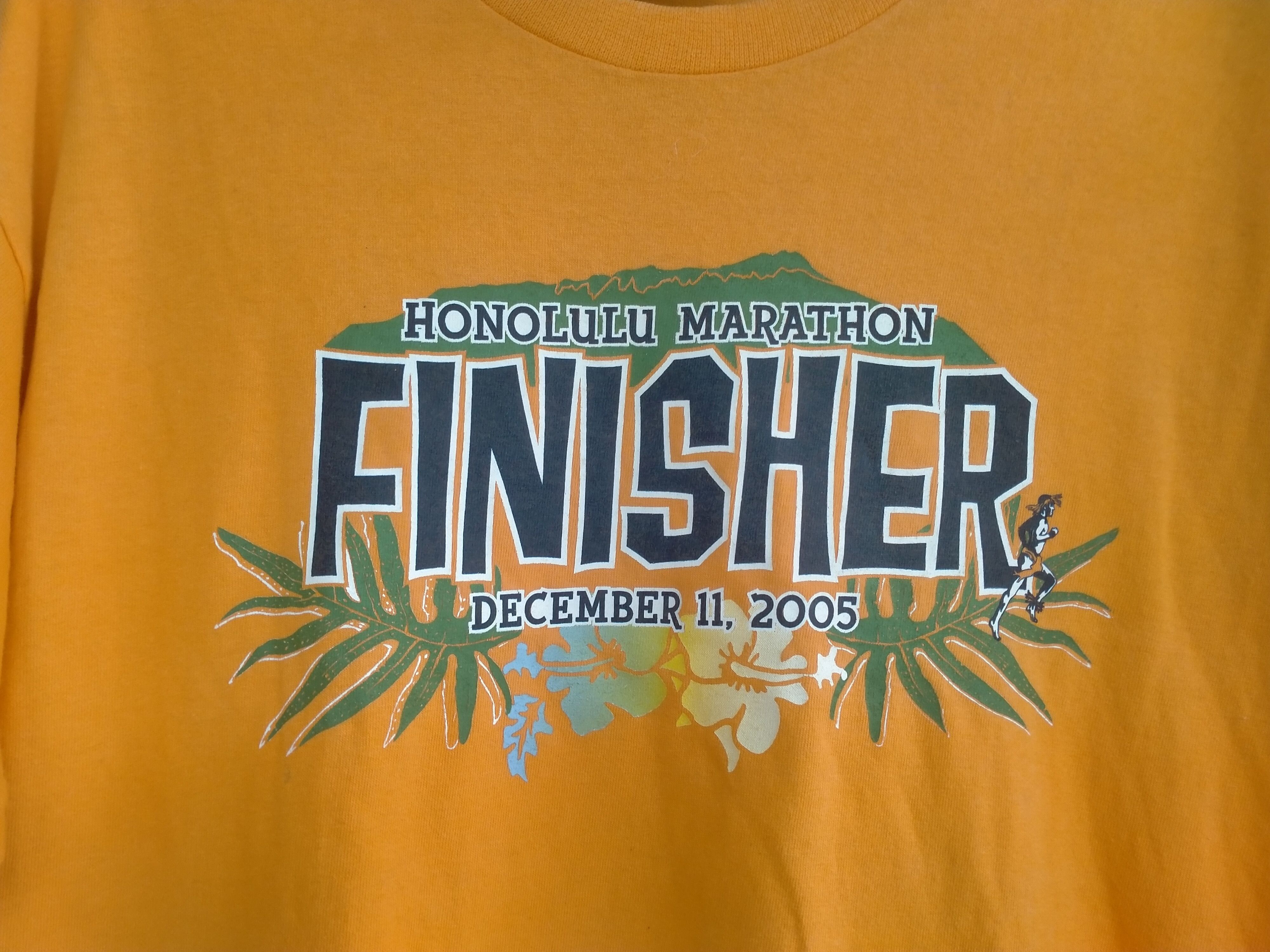 Nike × Vintage Vintage Nike Honolulu Marathon 2005 Size US L / EU 52-54 / 3 - 2 Thumbnail