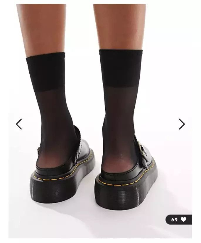 Dr. Martens DR. MARTENS LAKETEN ATLAS SLINGBACK PLATFORM MULES Size US 7 / EU 40 - 9 Thumbnail