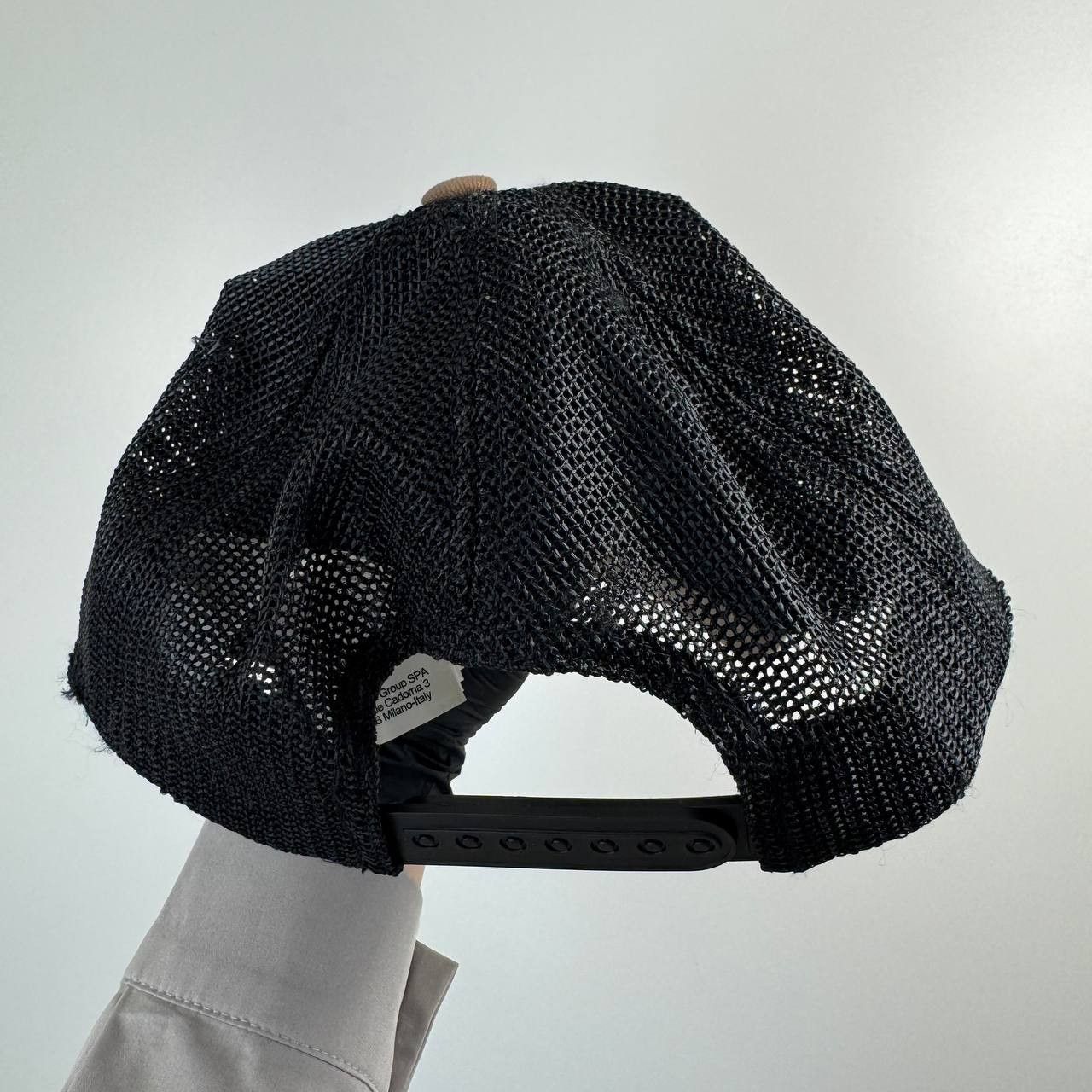 Oakley Oakley Trucker Cap Brown Black Mesh Snapback Hat Adjustable Size ONE SIZE - 5 Thumbnail
