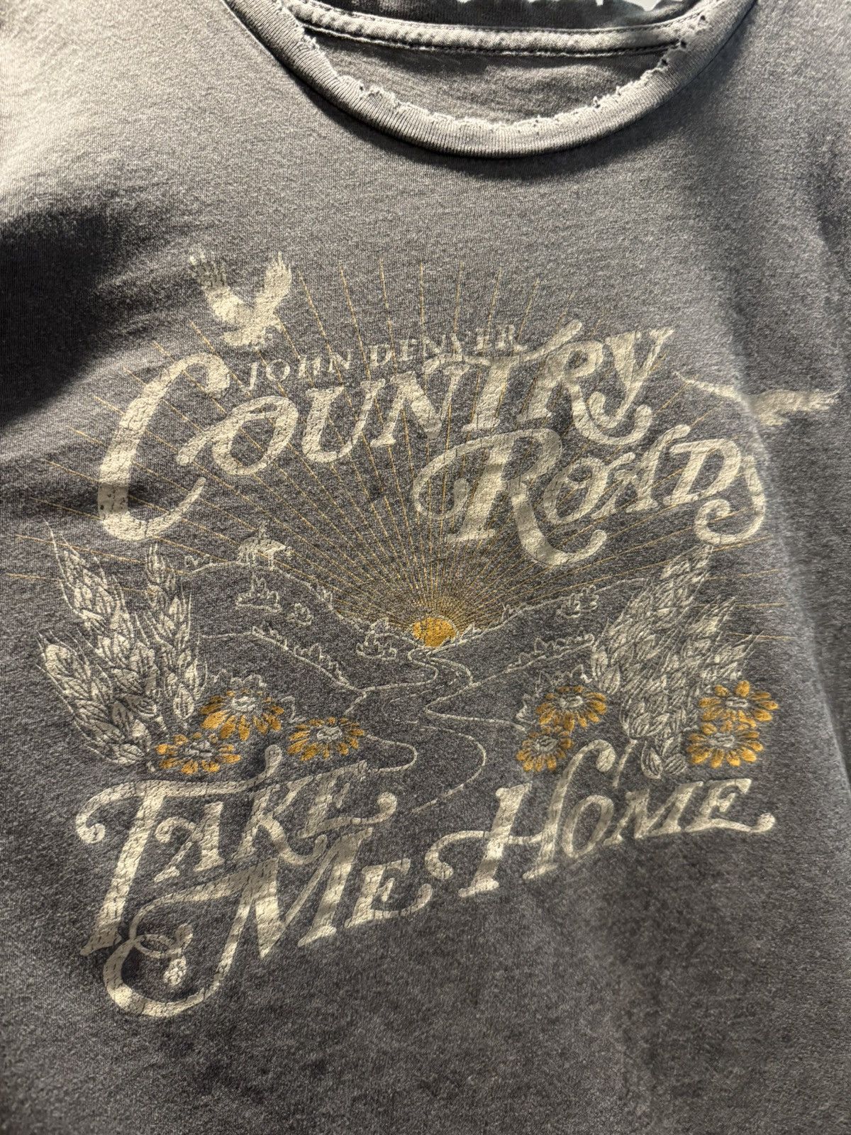 Free People Free People Country Roads tee john denver midnight rider Size M / US 6-8 / IT 42-44 - 17 Thumbnail