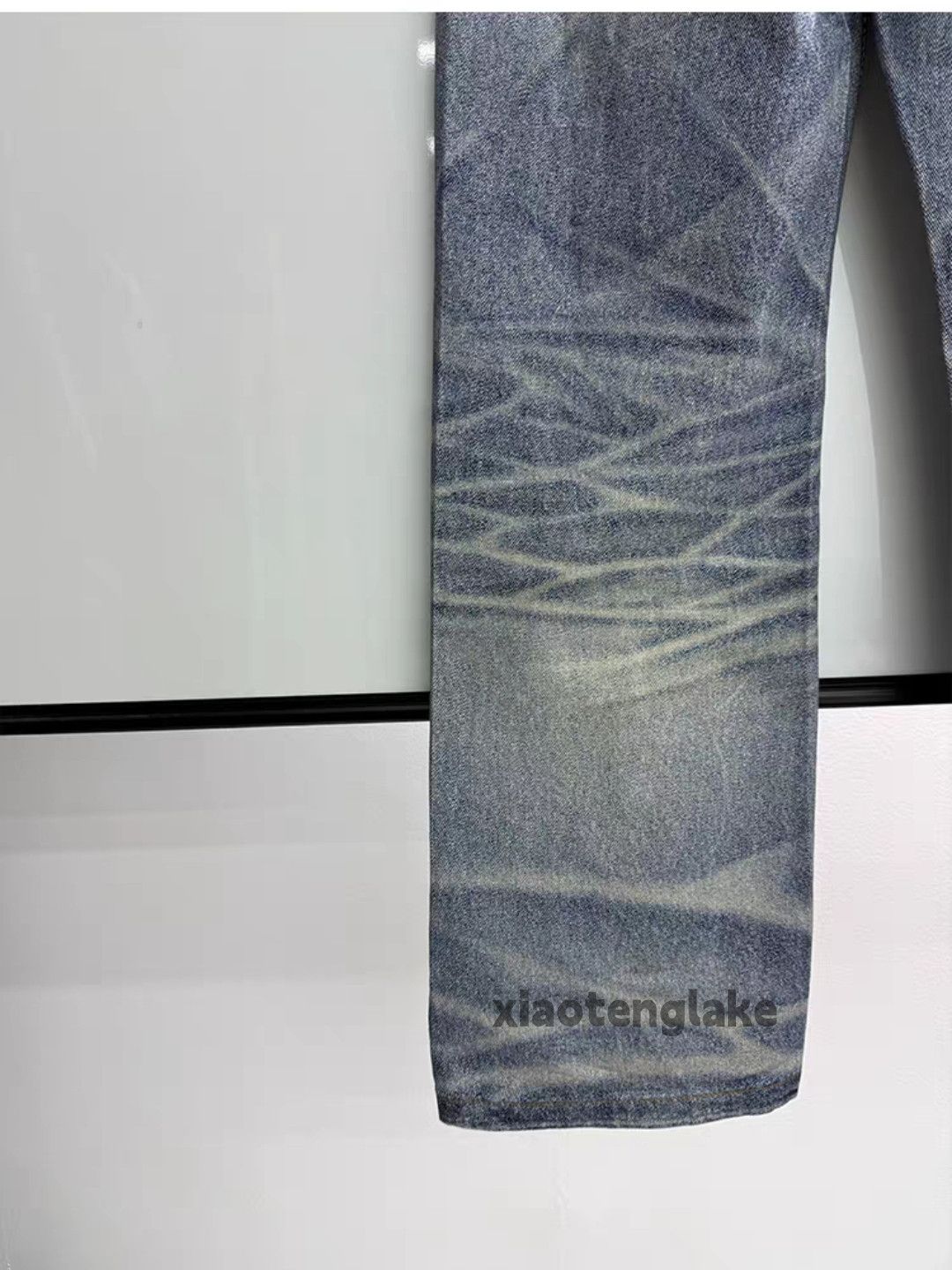 Jean xtl vintage washed faded cleanfit punk hiphop jeans Size US 34 / EU 50 - 8 Thumbnail