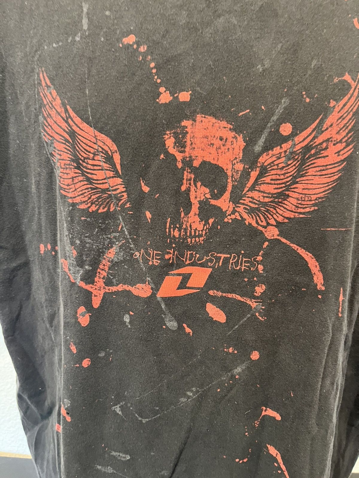 Vintage Y2K on industries grunge cyber punk style shirt Size US XL / EU 56 / 4 - 3 Thumbnail